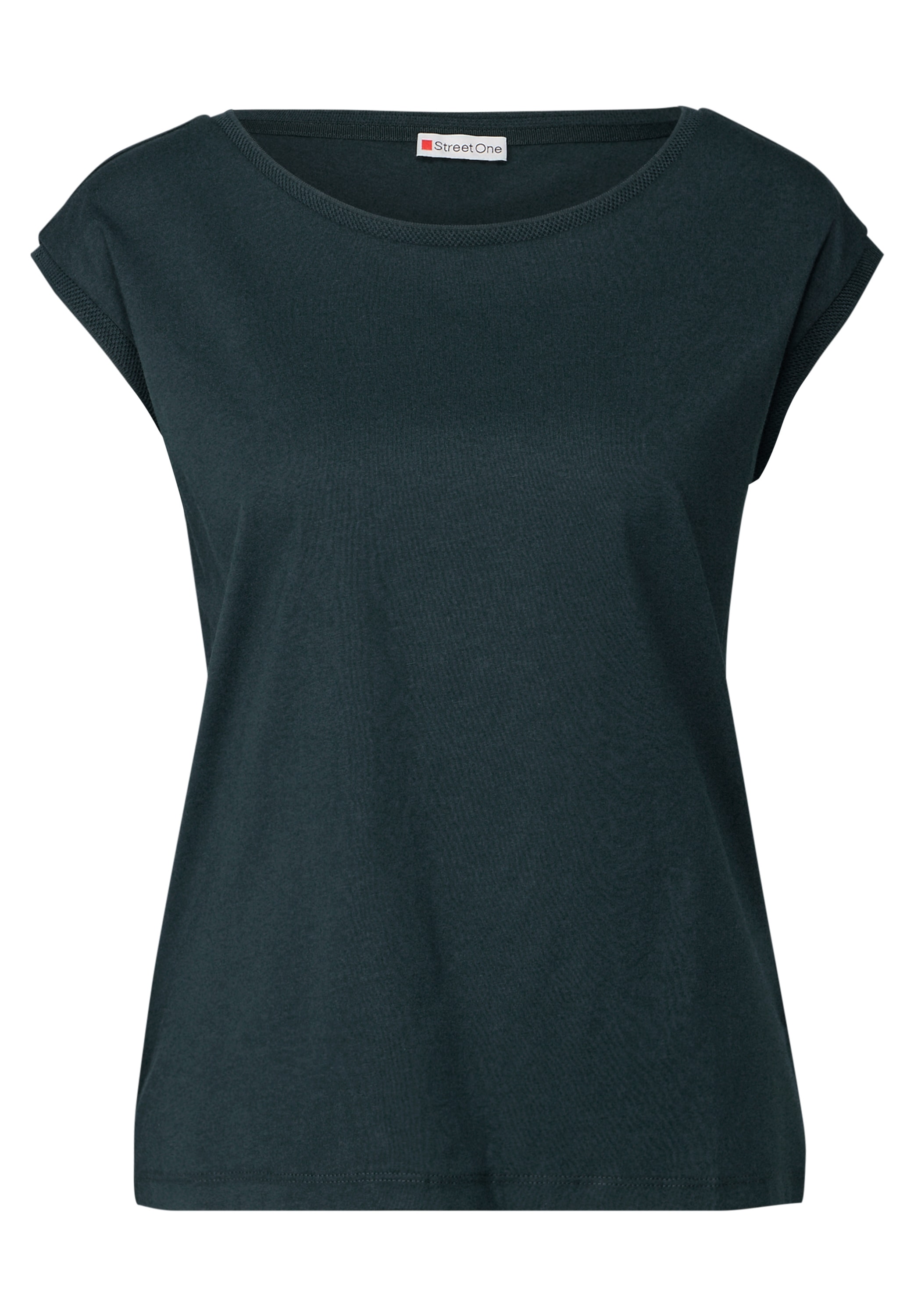 STREET ONE T-Shirt, aus reiner Baumwolle