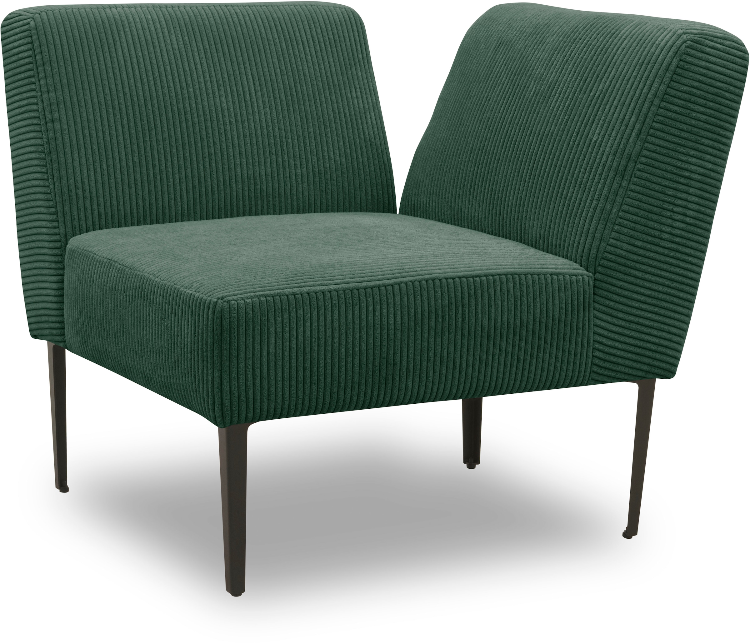 DOMO collection Sofa-Eckelement »700010 Lieferzeit nur 2 Wochen, auch einzeln stellbar«, Modul - als Ecke oder Abschluss einsetzbar, Cord-Bezug