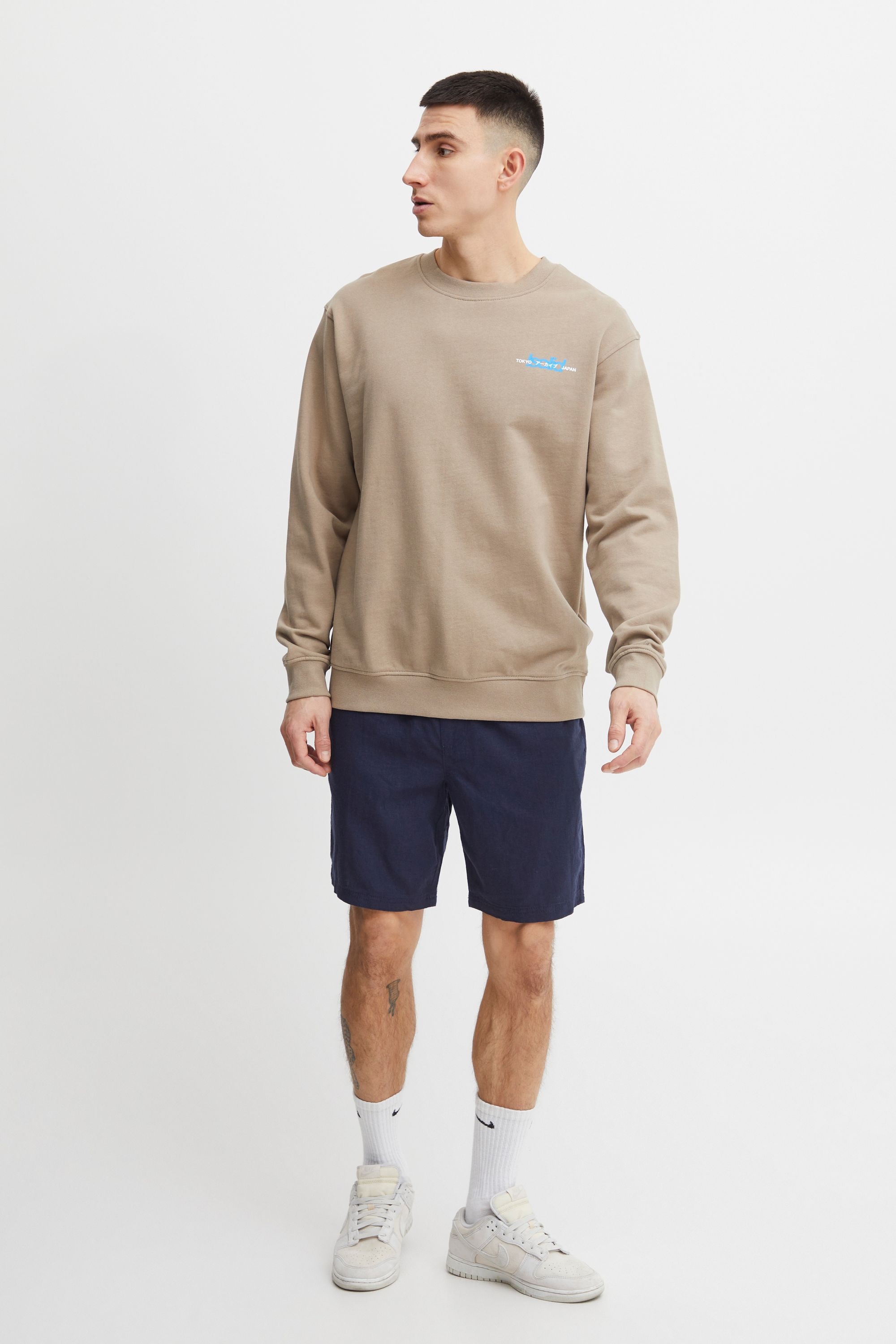 Solid Longpullover "Sweatshirt SDEmanuel" günstig online kaufen