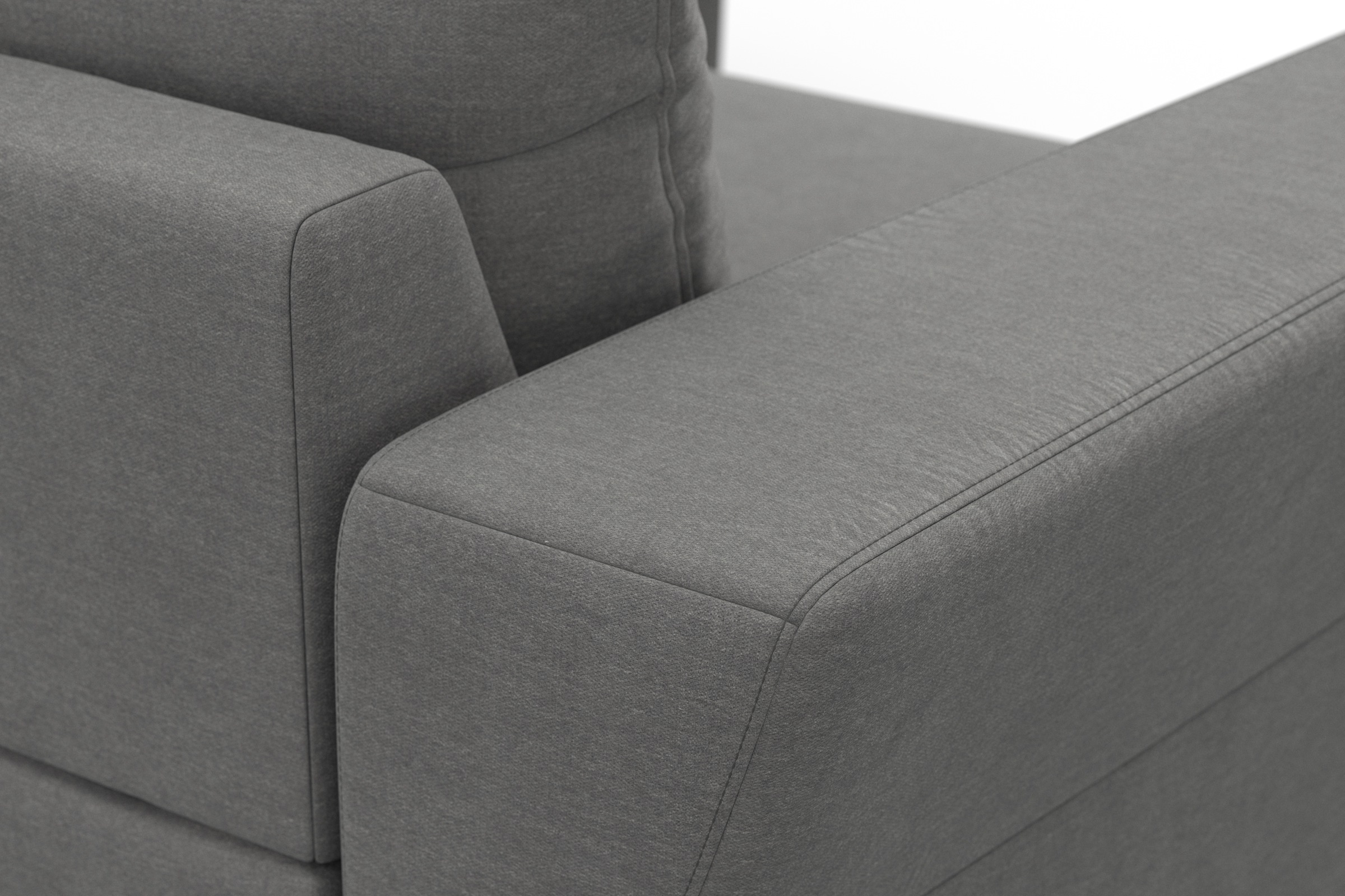 sit&more Ecksofa »Cadabra L-Form«, Breite 243 cm, inklusive Sitztiefenverstellung