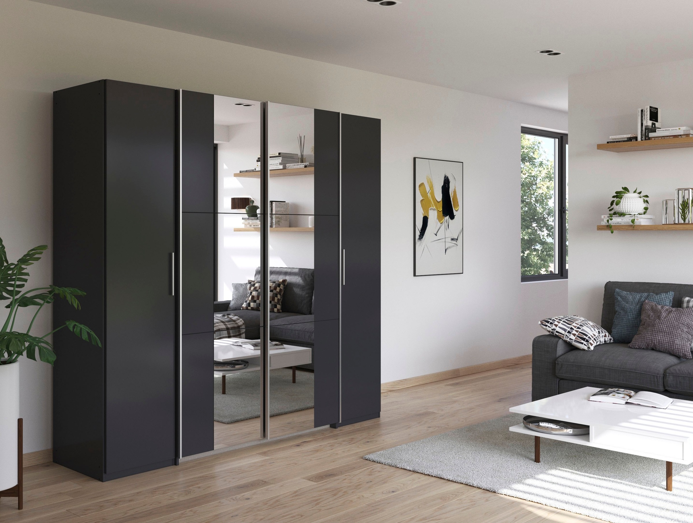 rauch Schwebetürenschrank "Kleiderschrank Schrank Breiten 131/175/218/261 c günstig online kaufen