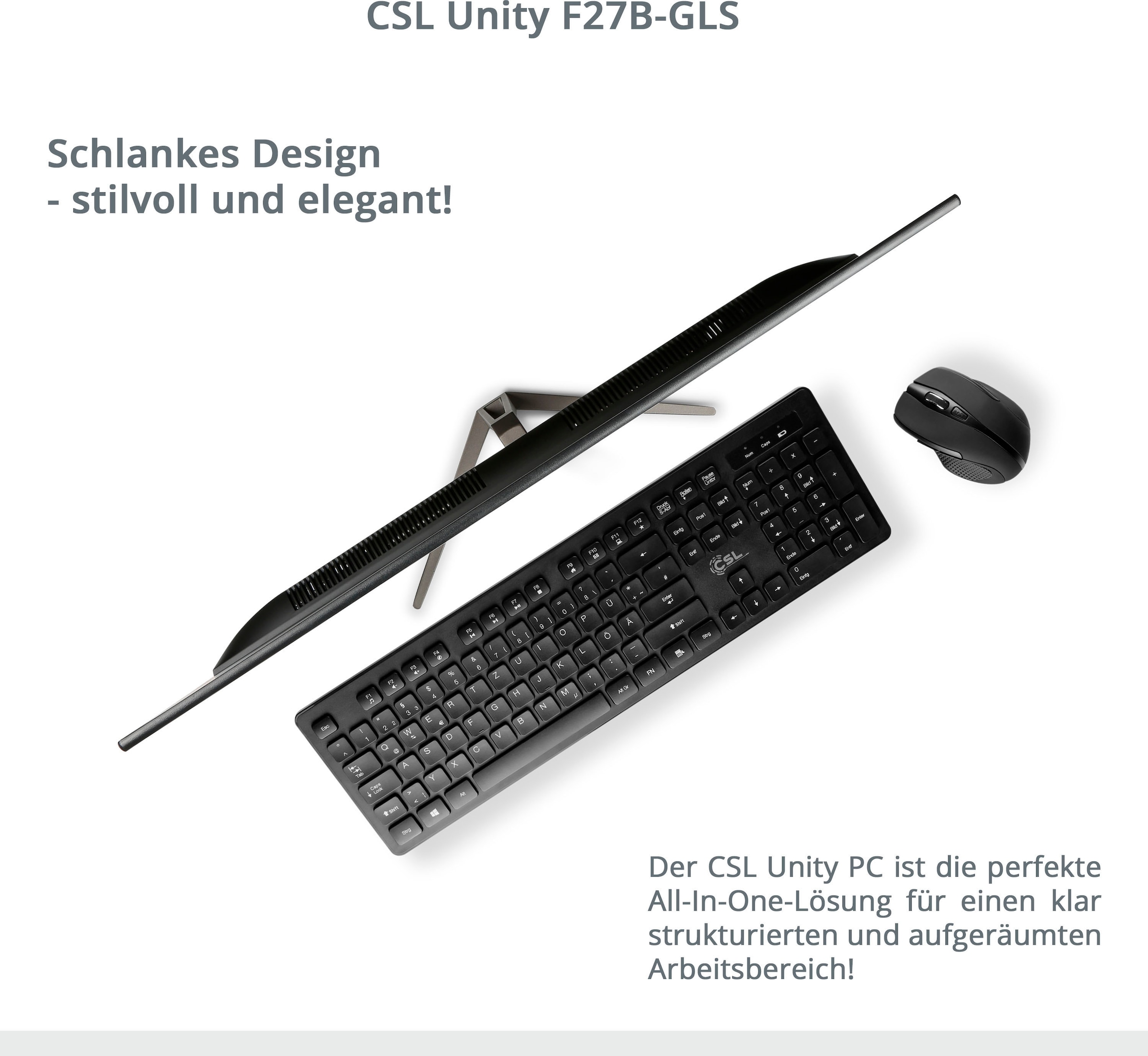 CSL All-in-One BAUR | Pro« 10 F27-GLS PC mit Windows »Unity