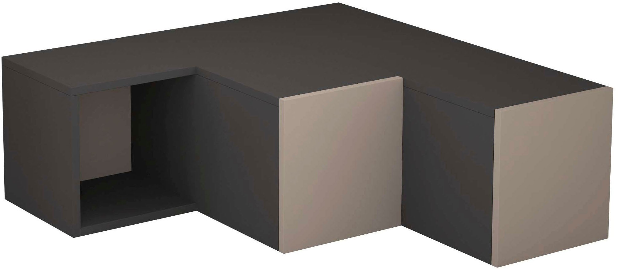 Decortie TV-Schrank "Compact TV Stand", (Packung), Einfache Montage,Platzsp günstig online kaufen