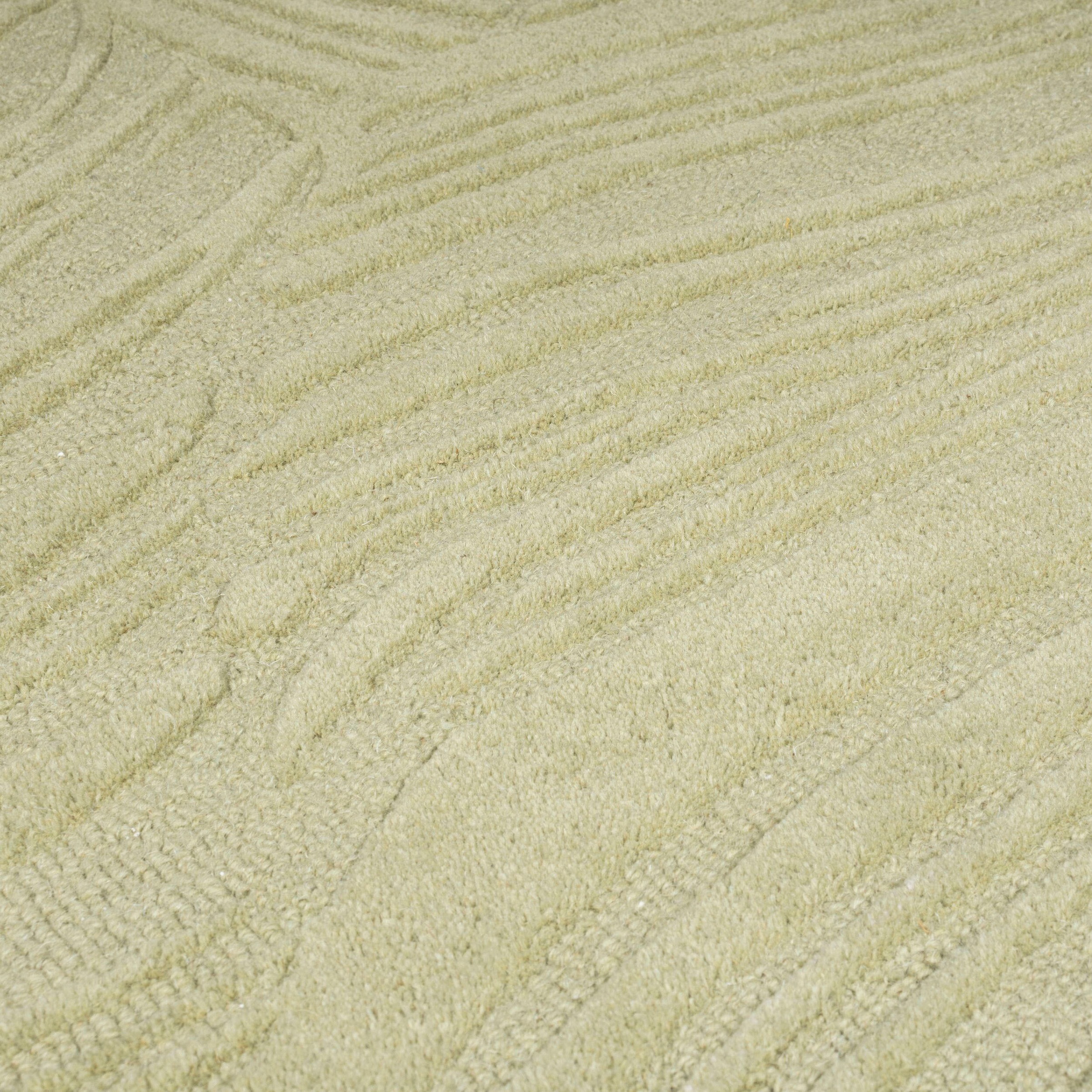 Flair Rugs Lino Leaf Rug Green 120x170cm 3