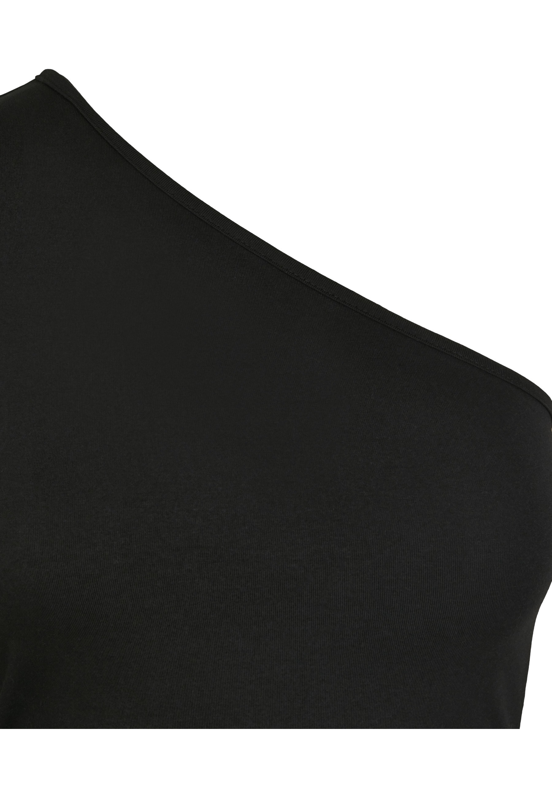 Thumbnail - URBAN CLASSICS Langarmshirt "Urban Classics Damen Ladies Asymmetric Longsleeve" 1 Stk.