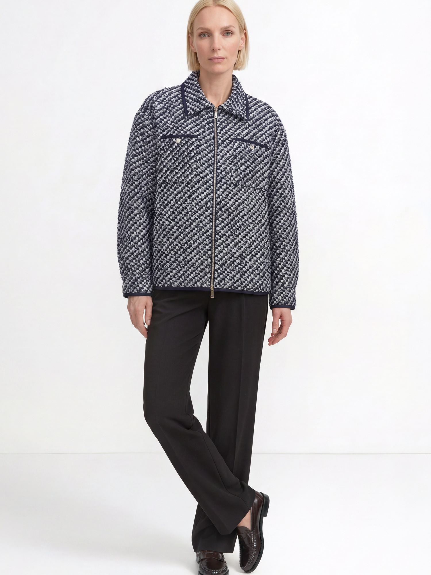 RICHROYAL Bouclèjacke »Rich & Royal«