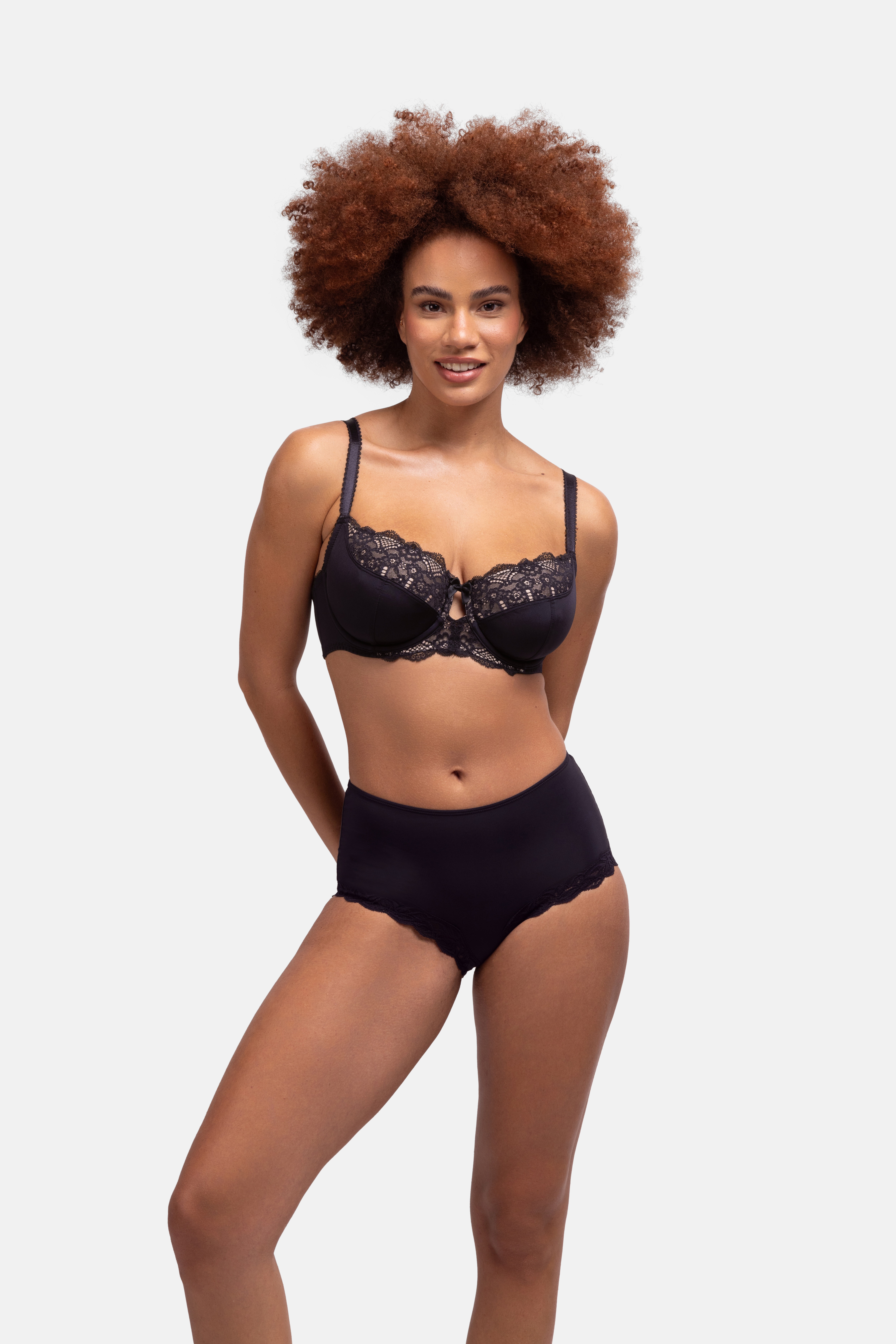 Thumbnail - Dorina Bügel-BH "CELINE" mit Spitzendetails, verstellbare Träger