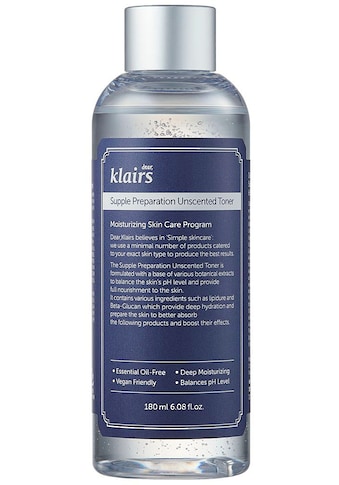 Toner »Supple Preparation Unscented Toner«