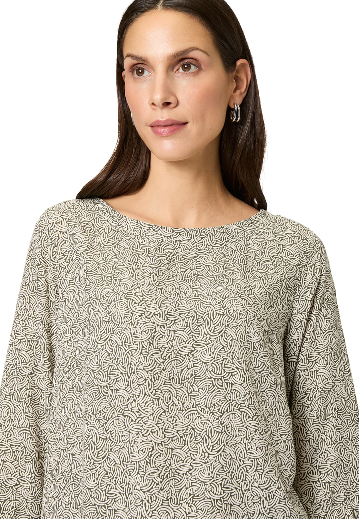Zero Klassische Bluse »zero Bluse mit Dreiviertelarm«