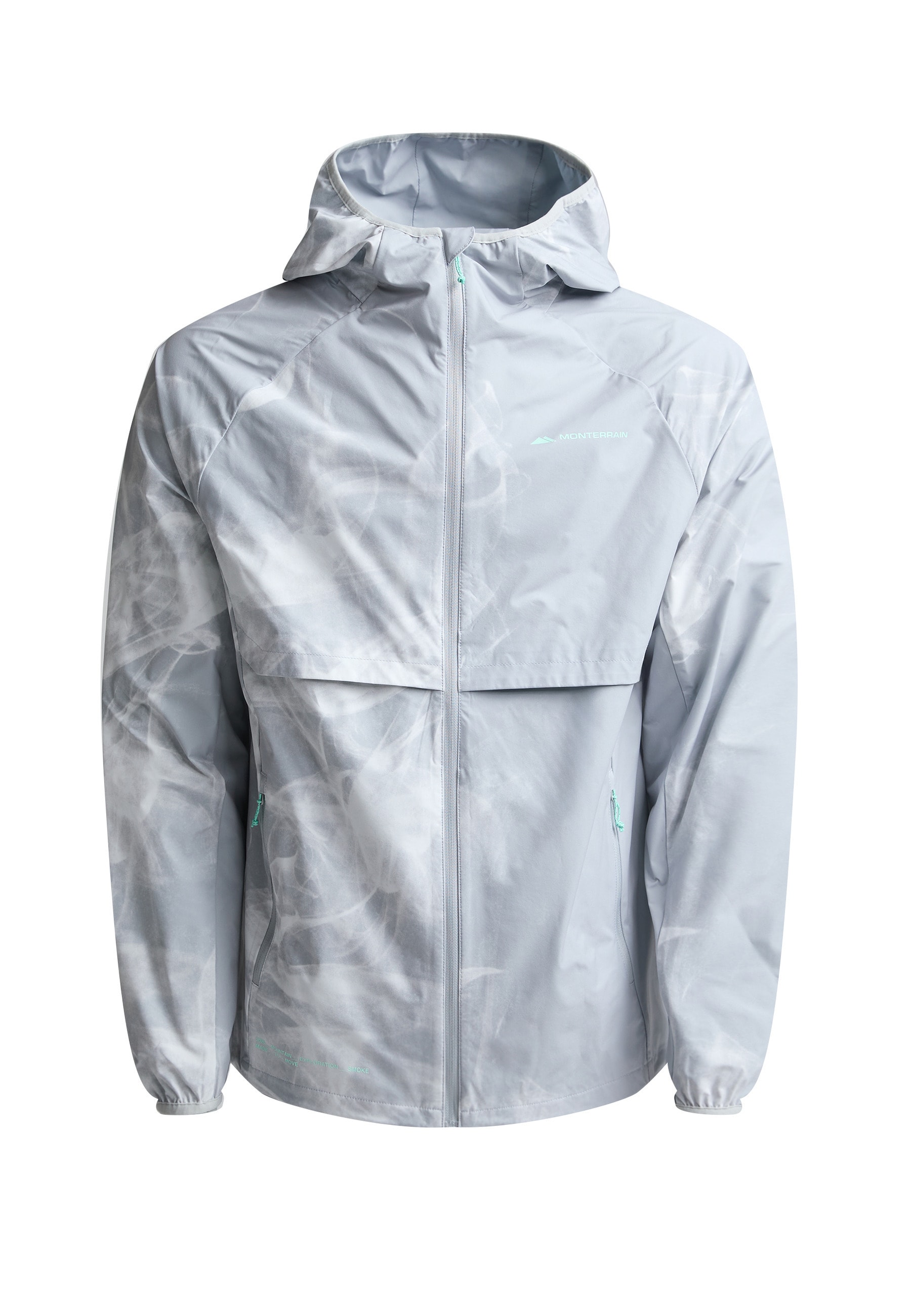 Monterrain Outdoorjacke "Monterrain TRANSCEND WINDRUNNER" 1 Stk. tlg. mit Kapuze