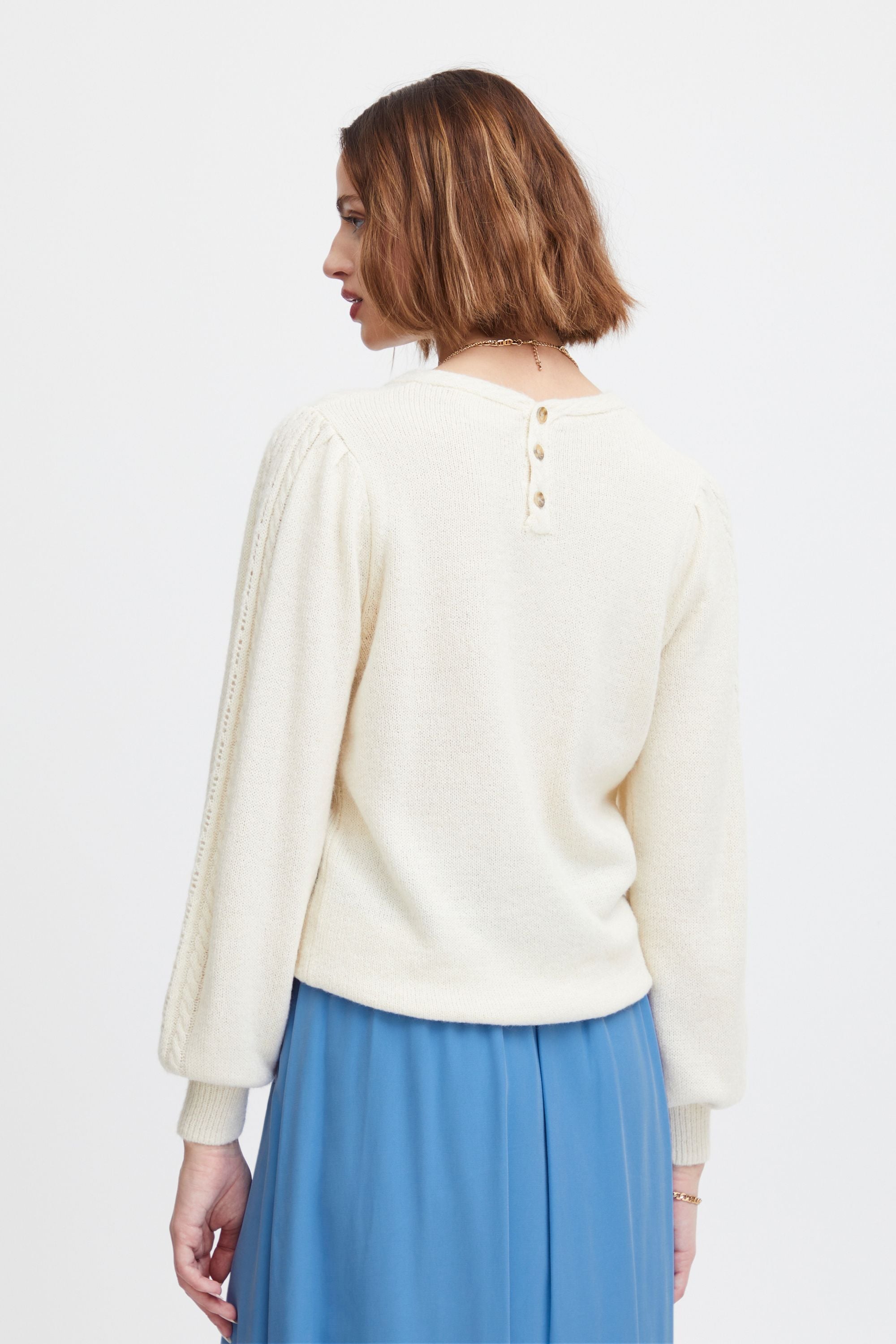 ATELIER RÊVE Strickfleece-Pullover »Strickpullover IRChiba«