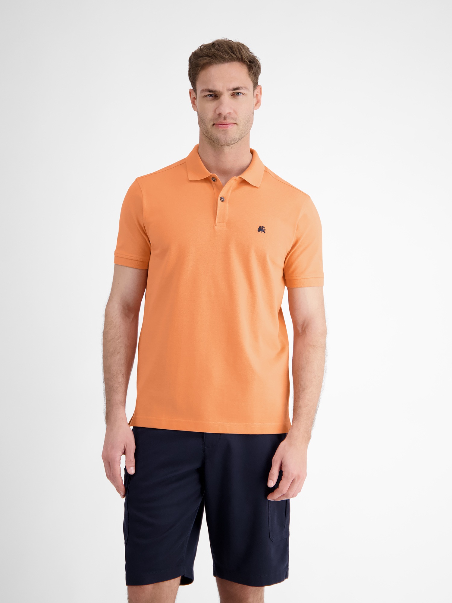 LERROS Poloshirt "Basic Poloshirt für Herren, unifarben" günstig online kaufen