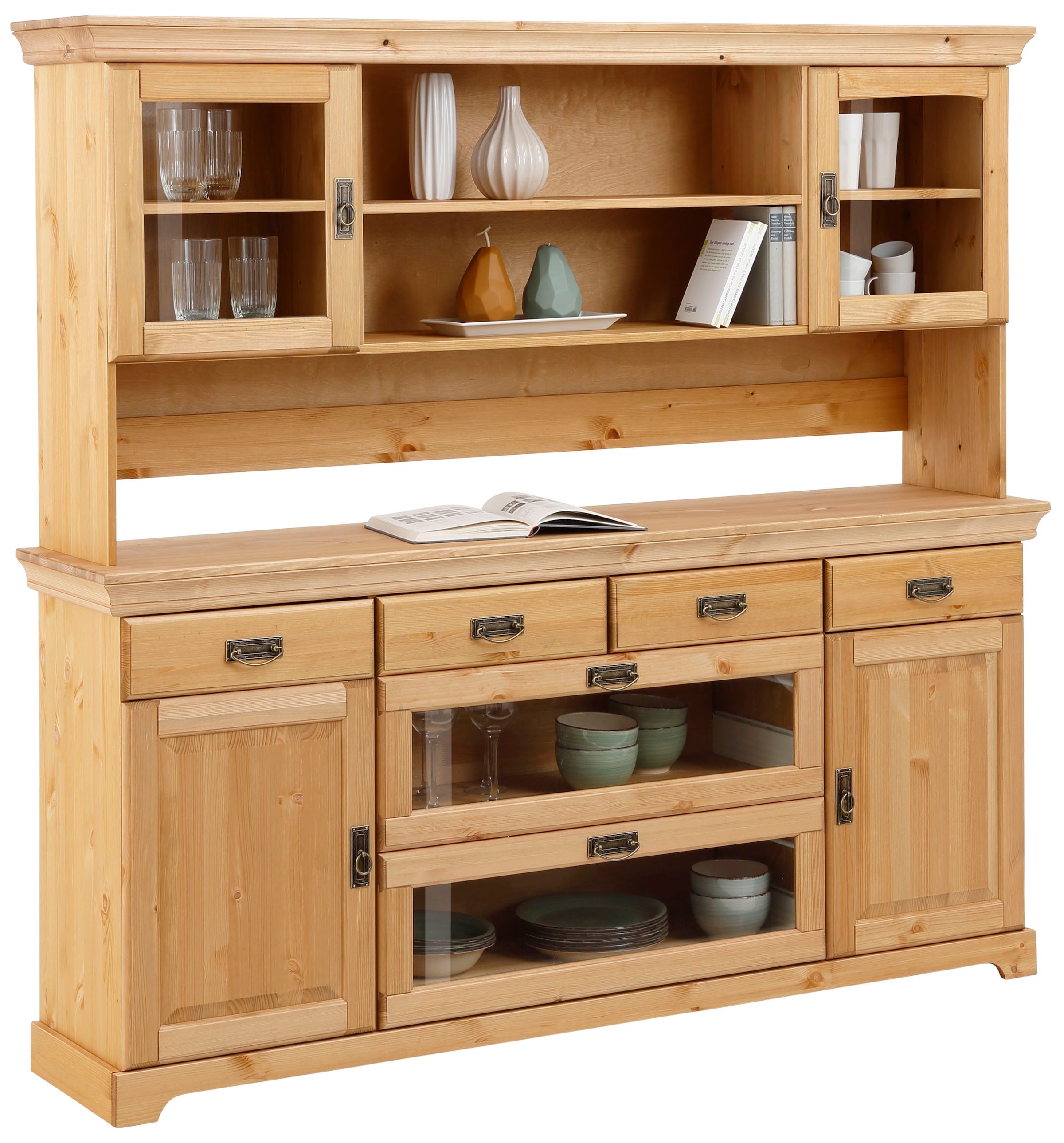 Home affaire Buffet "Rügen", FSC zertifiziertes Massivholz, im Landhausstil günstig online kaufen