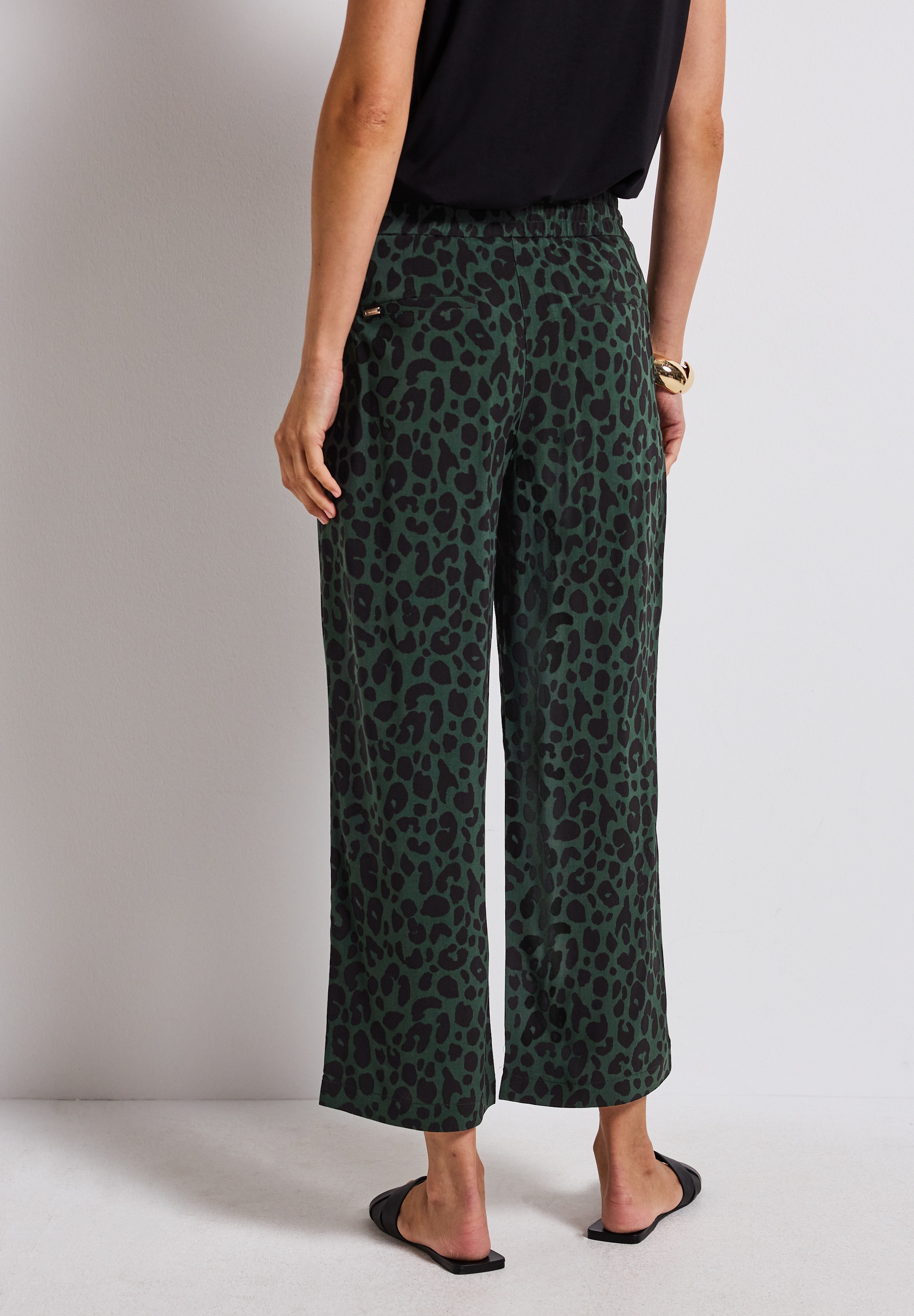 STREET ONE Stoffhose, High Waist