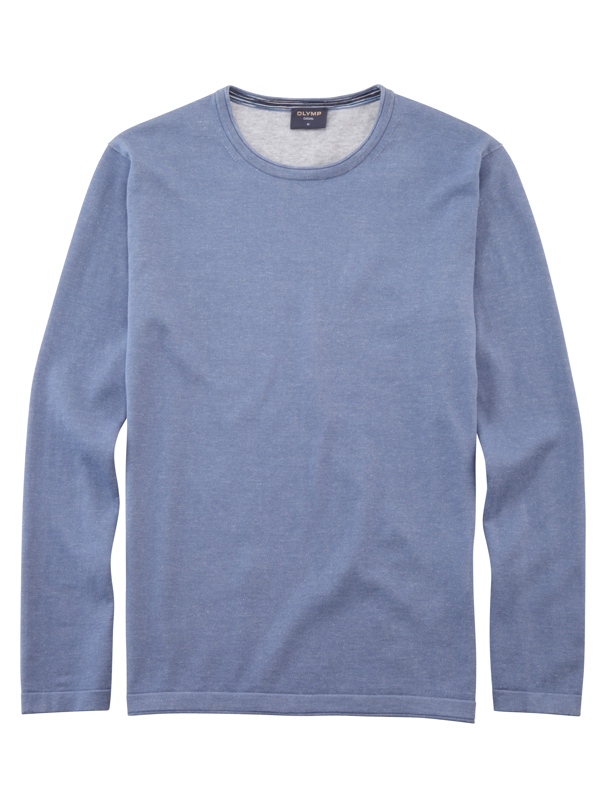 OLYMP Rundhalspullover »OLYMP Strick Casual«, Crew Neck
