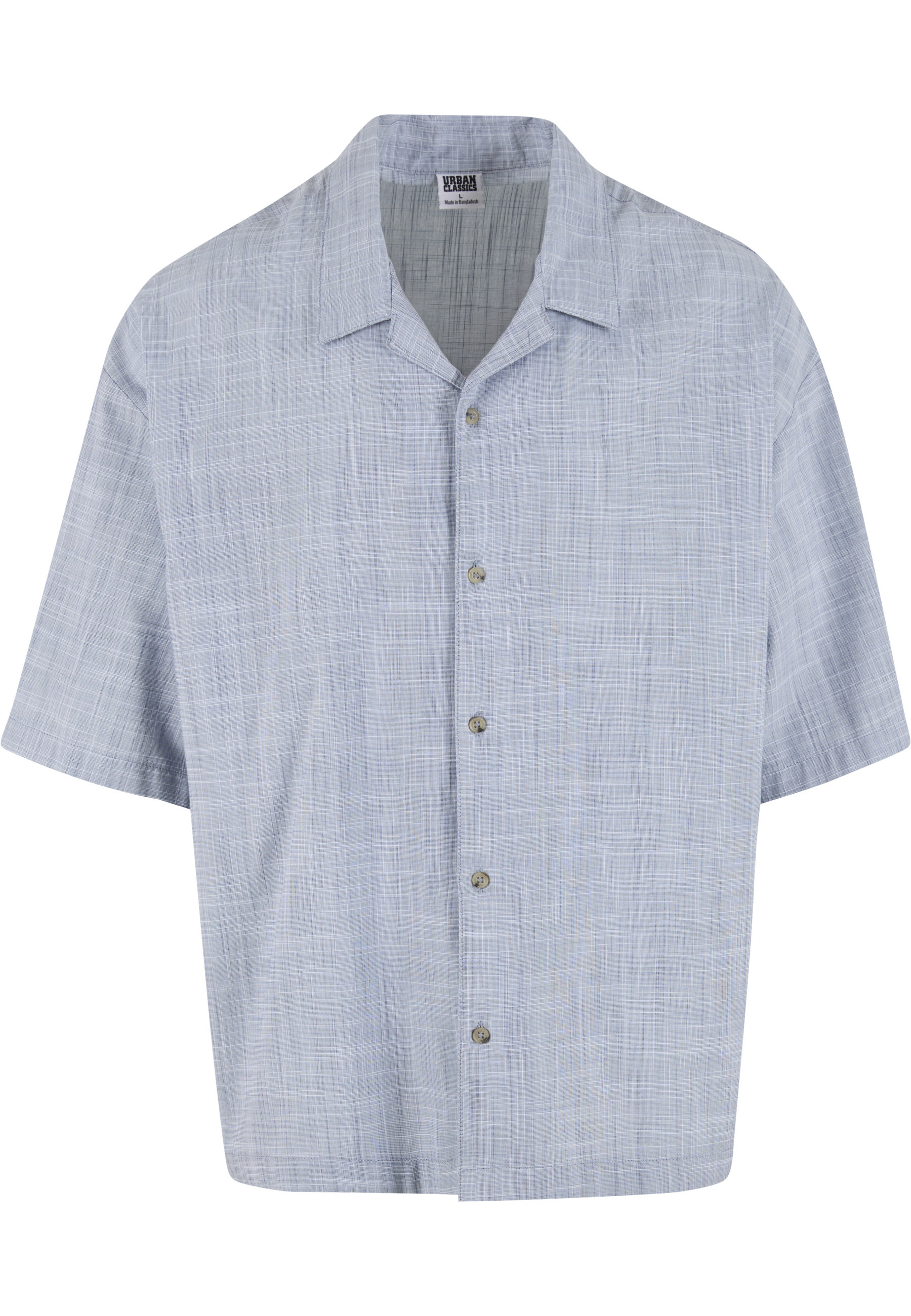 URBAN CLASSICS Langarmhemd "Urban Classics Boxy Structured Short Sleeves Shirt" 1