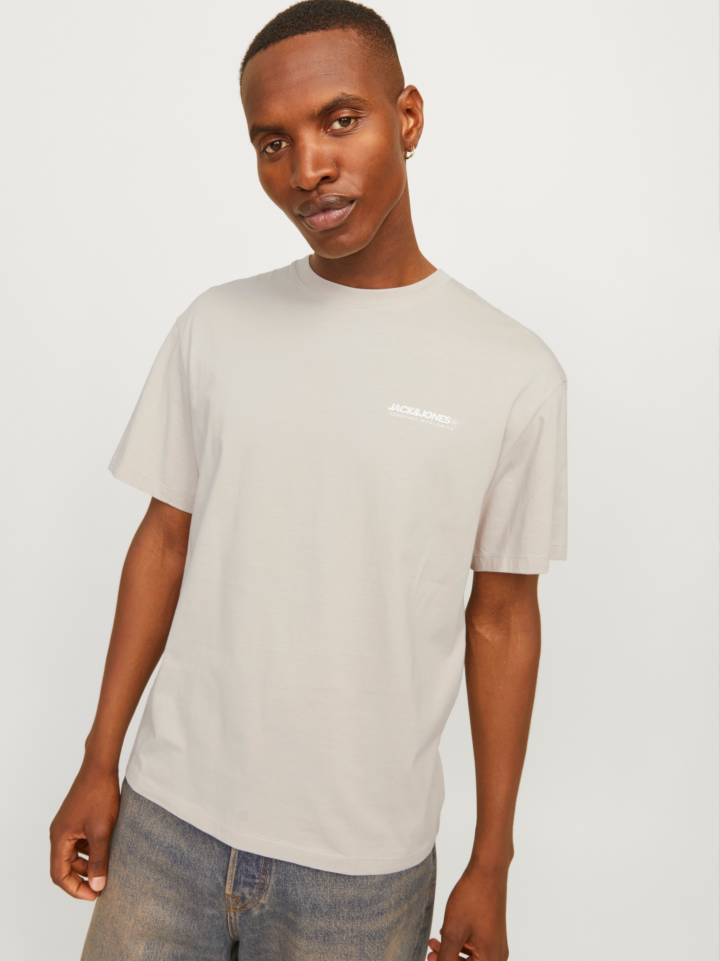 Jack & Jones Rundhalsshirt "JJELEGACY TEE SS O-NECK NOOS" günstig online kaufen