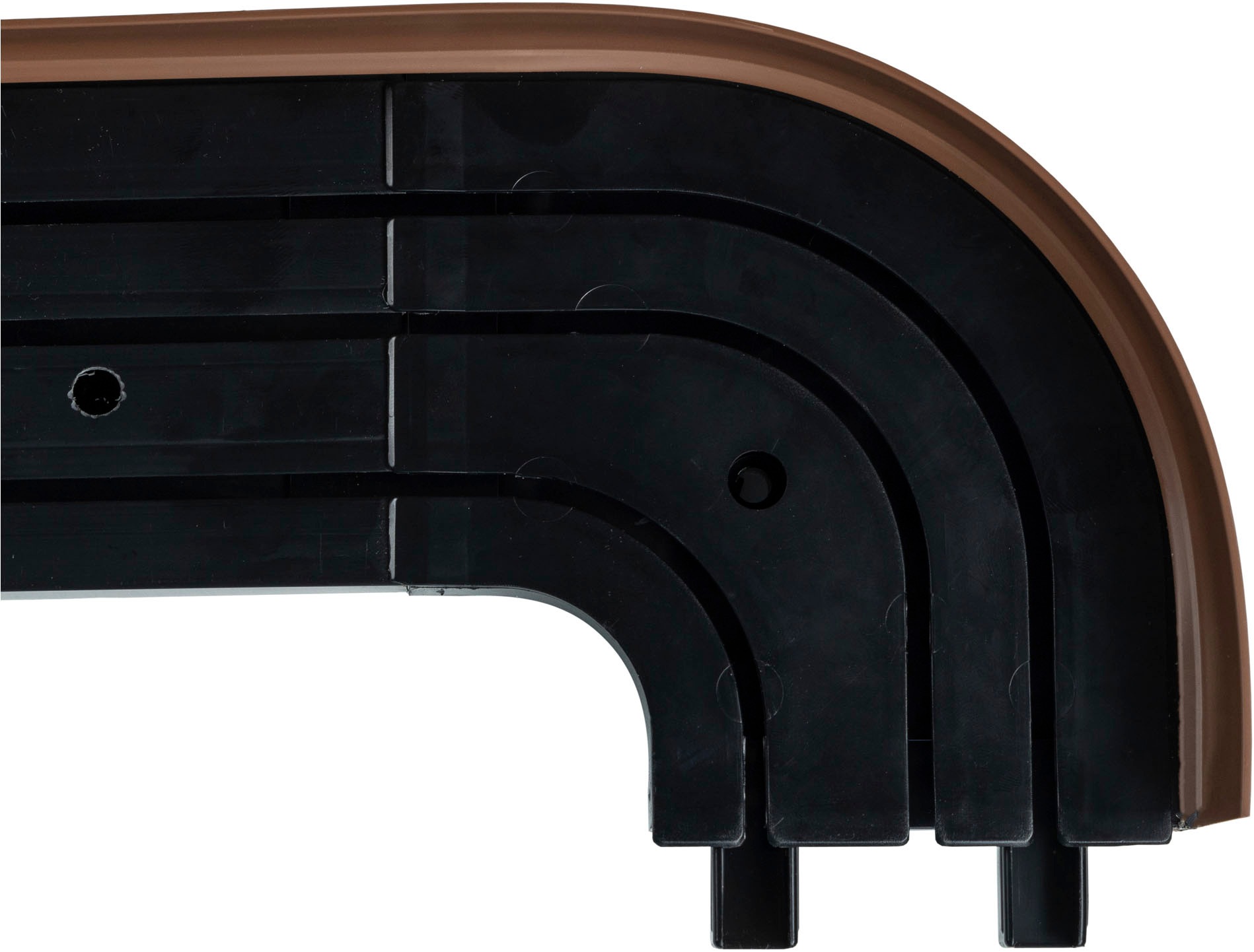 Thumbnail - SN DECO GROUP Vorhangschiene "SH3" 3 läufig-läufig Fixmaß Set 3-läufig, inkl. Rundbögen, Blende 7,5 cm, vorgebohrt, Inne...