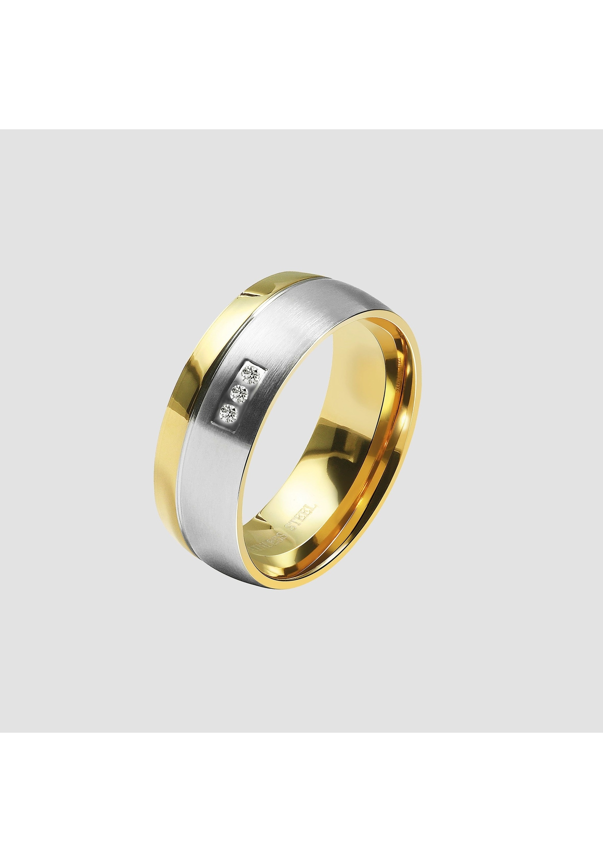 AKZENT Partnerring »Duo Expression, langlebig«
