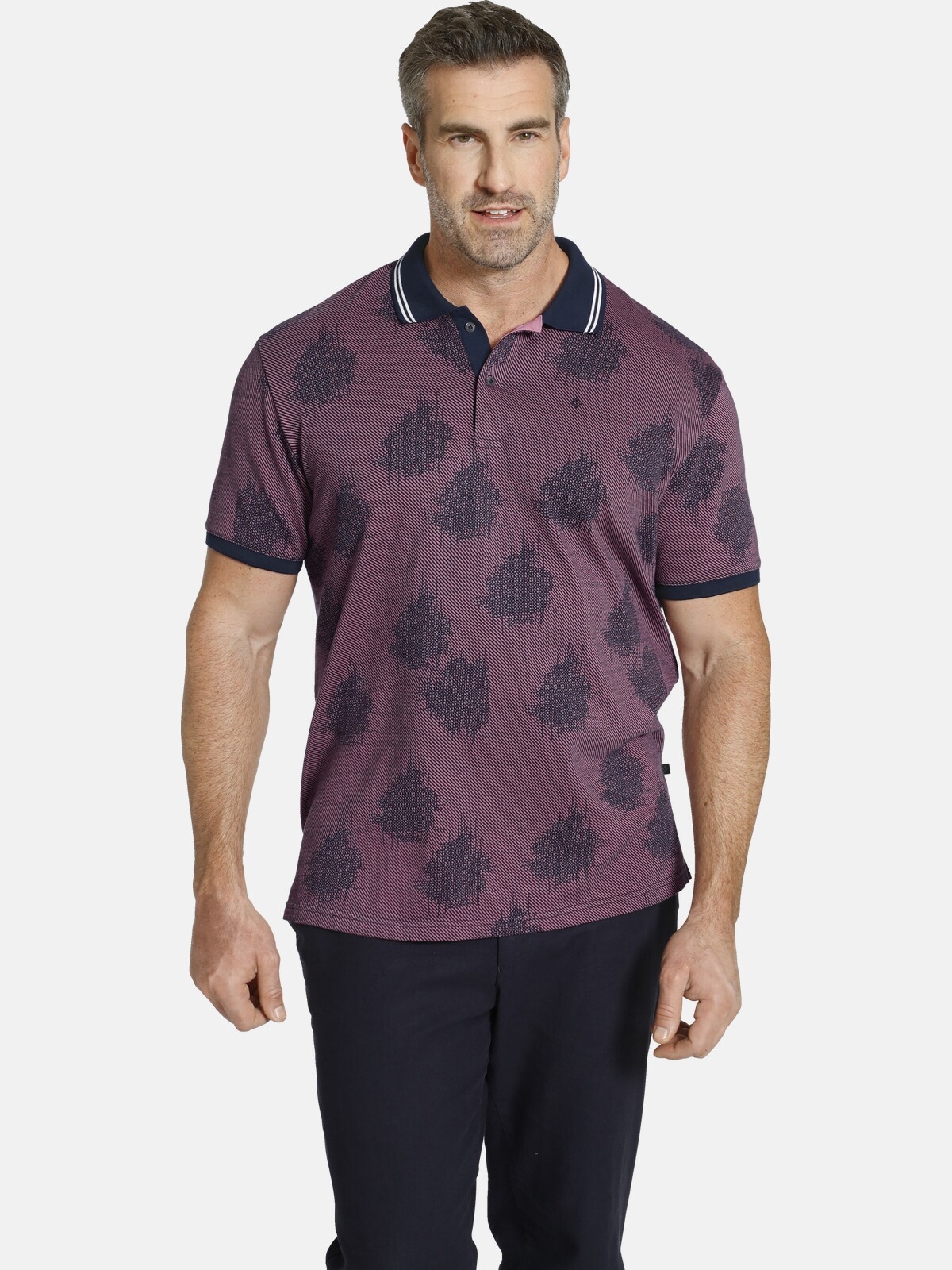 Charles Colby Poloshirt "Poloshirt EARL NEELS" 1 Stk. Kragen mit sportiven günstig online kaufen
