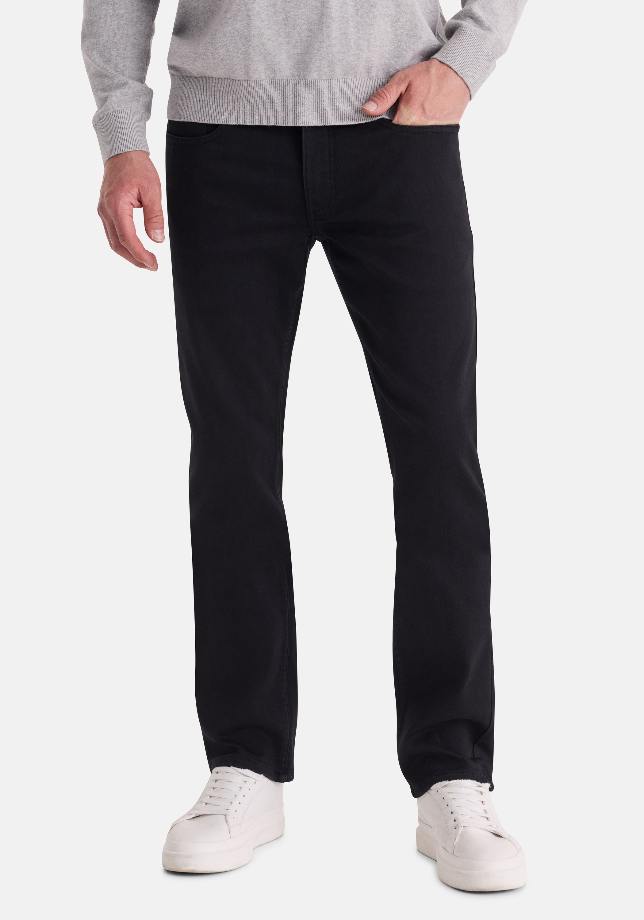 Stooker Men "Frisco Thermo Straight Fit Jeans" Straight Fit Casual Clean Wash Denim Thermo Effekt für Herren