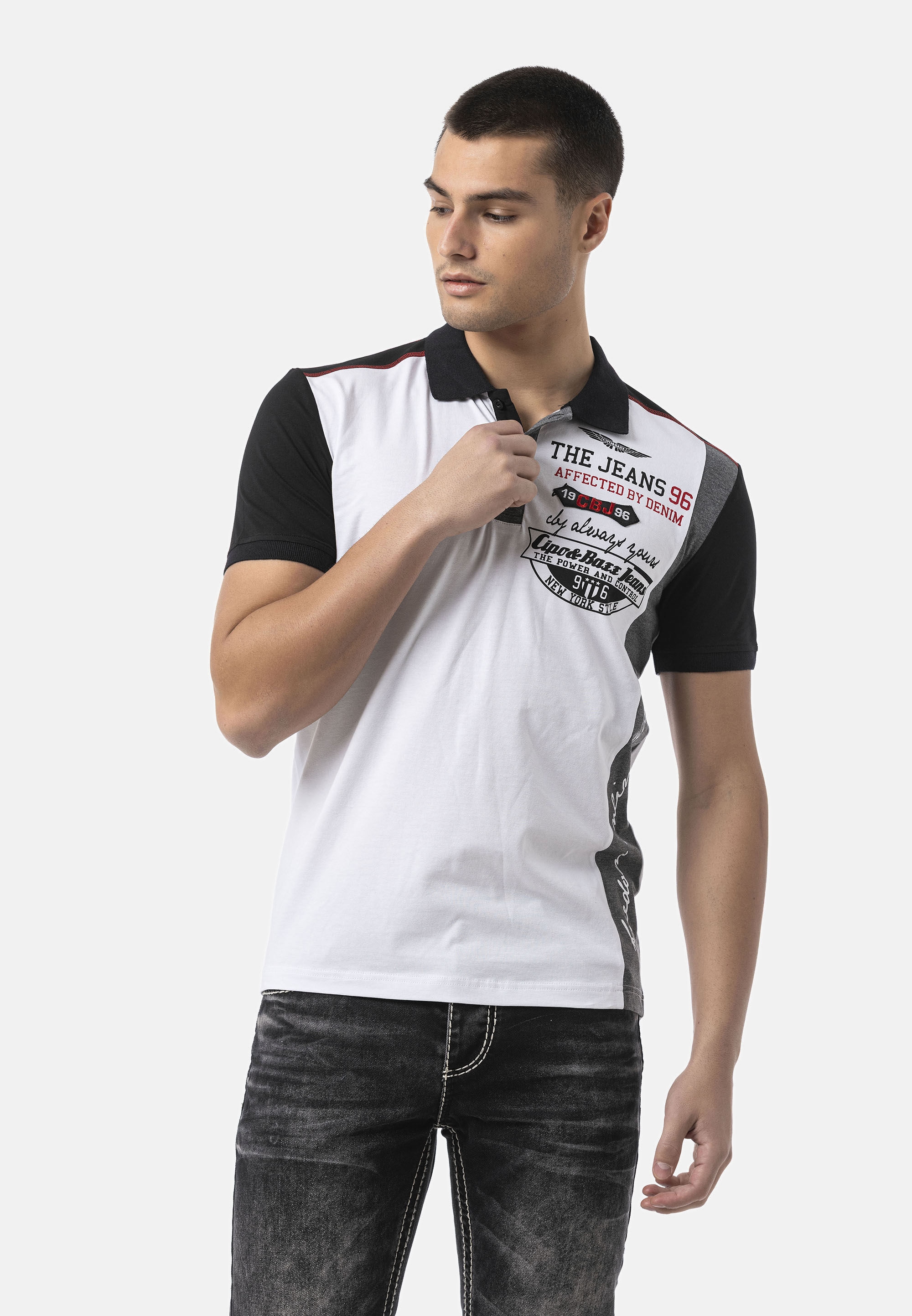 Cipo & Baxx T-Shirt »CT799« Auffällige Prints
