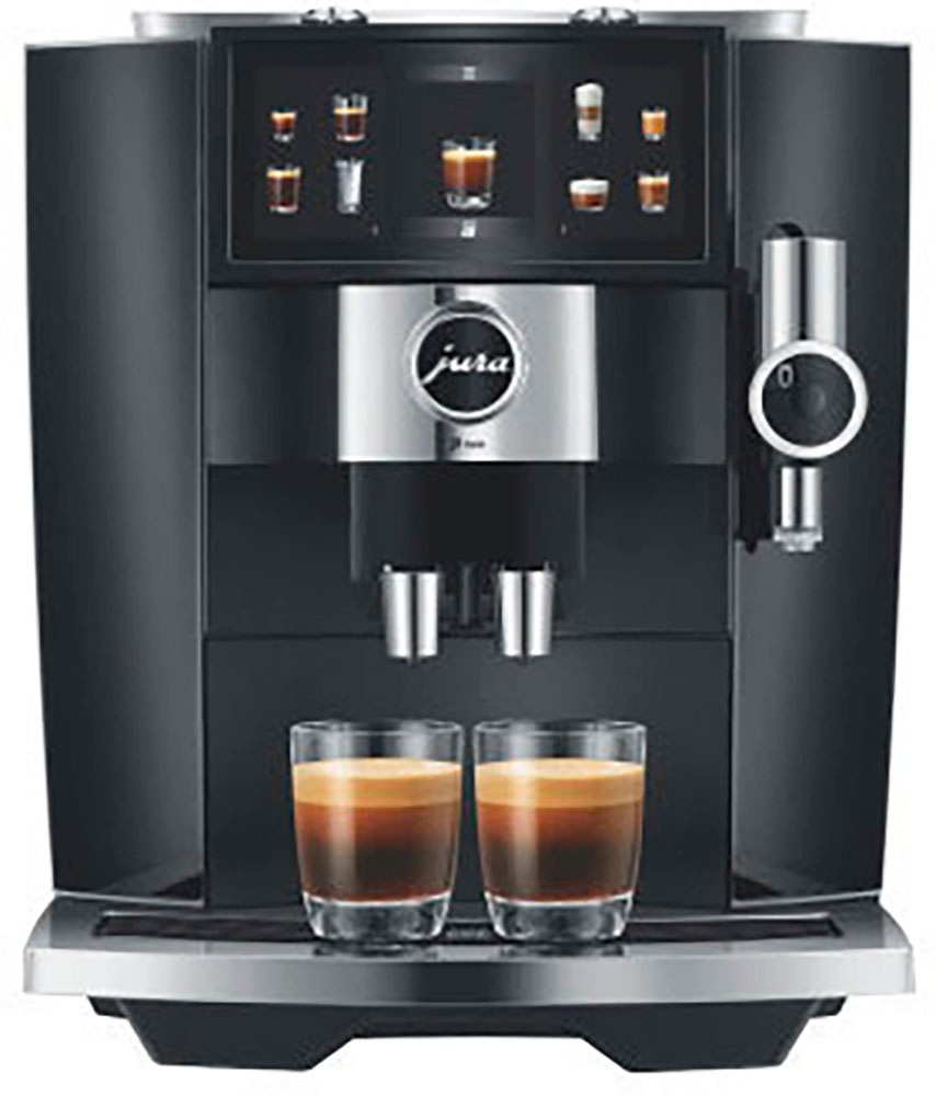 JURA Kaffeevollautomat "15561 J8 twin Diamond Black (EA)"