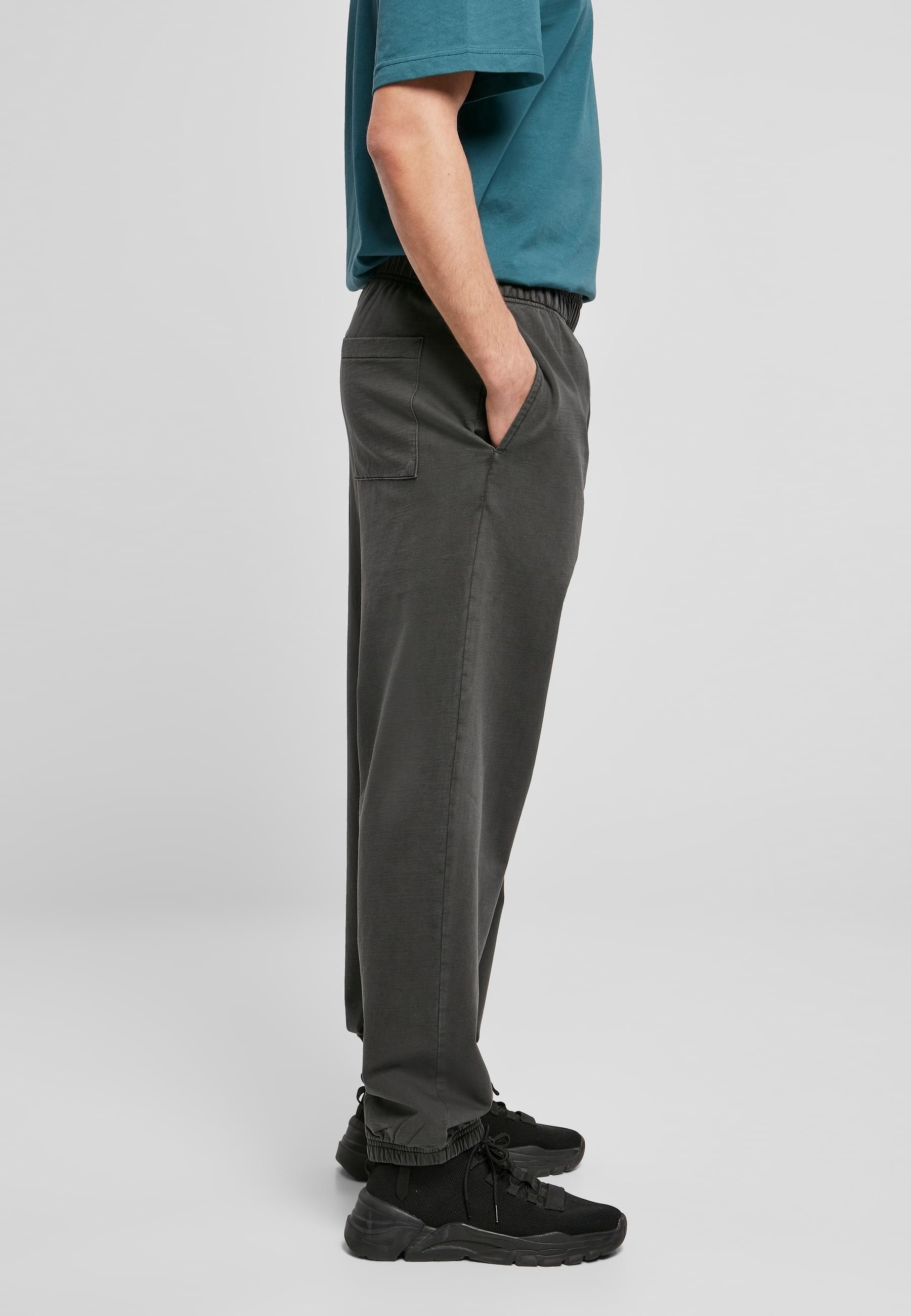 URBAN CLASSICS Stoffhose »Urban Classics Herren Overdyed Sweatpants«, (1 tlg.)