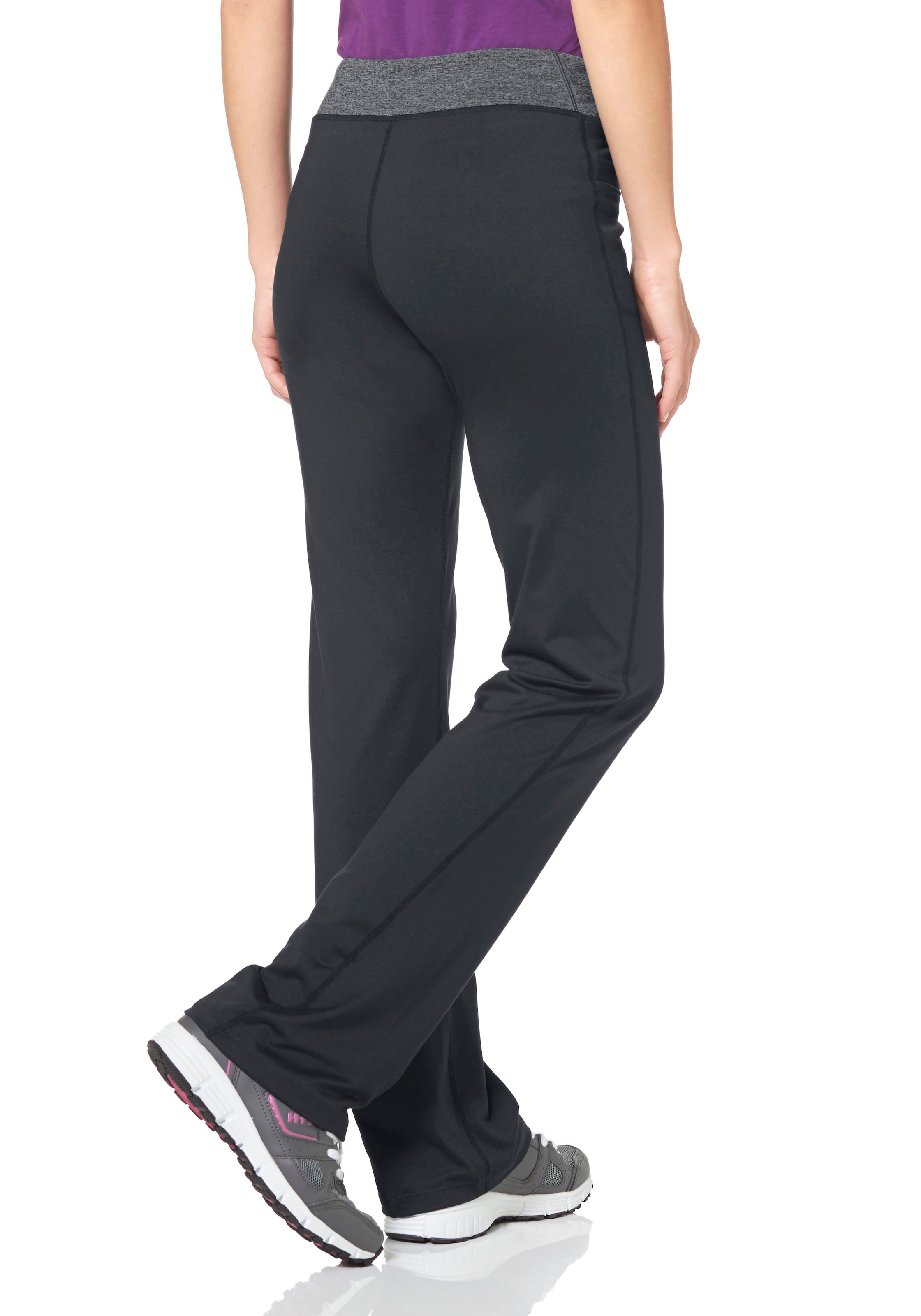 H.I.S Jazzpants »aus recyceltem Material«, Bund mit Wickeloptik
