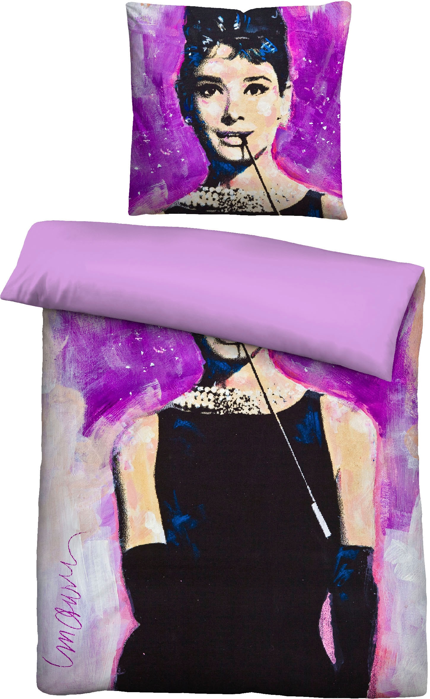 Castell - Markenbettwäsche Wendebettwäsche "561804 - Sid Maurer" 2 Stk. fei günstig online kaufen