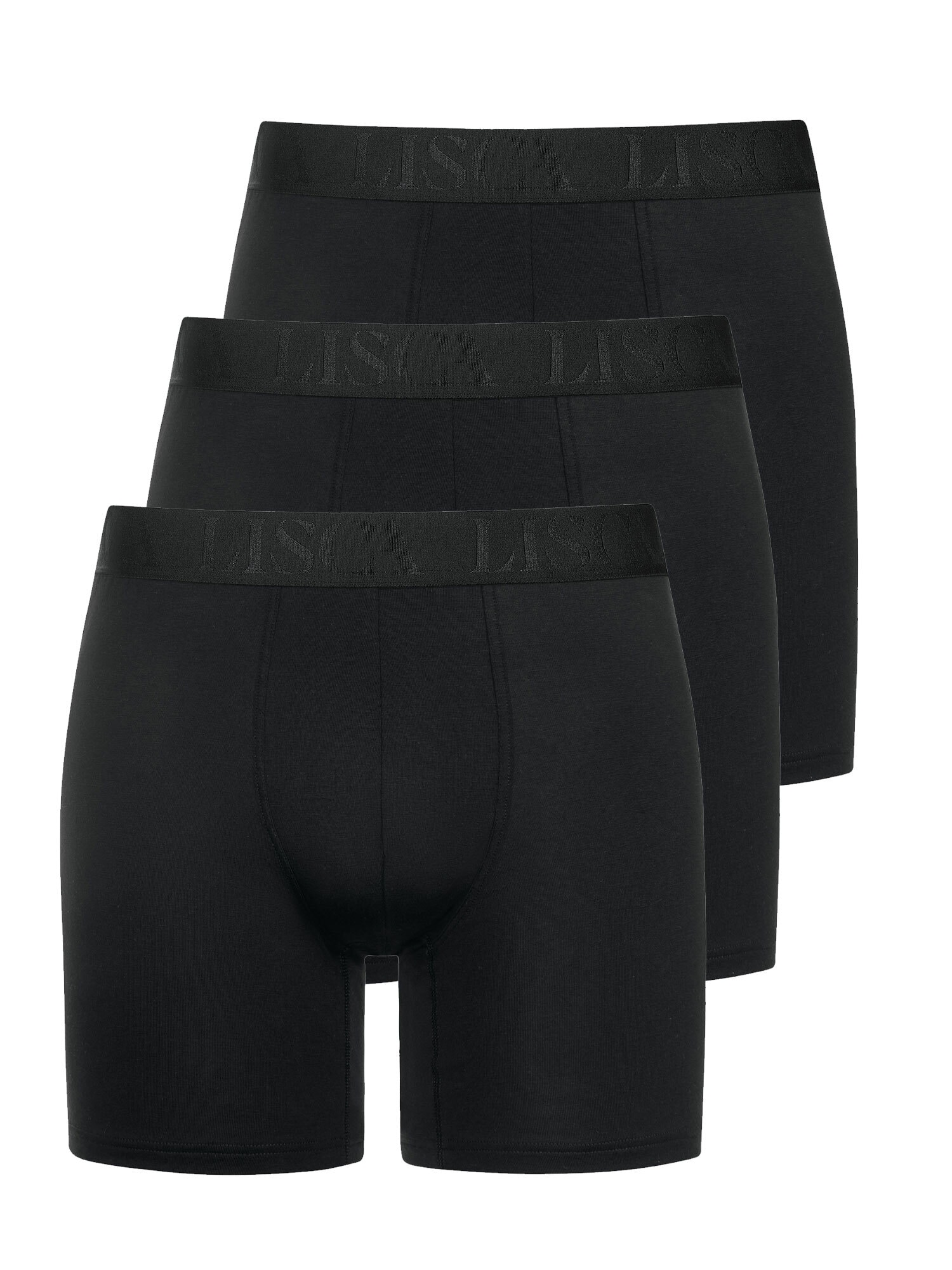 Lisca Boxer "3er Pack Herren long Boxer Odysseus"