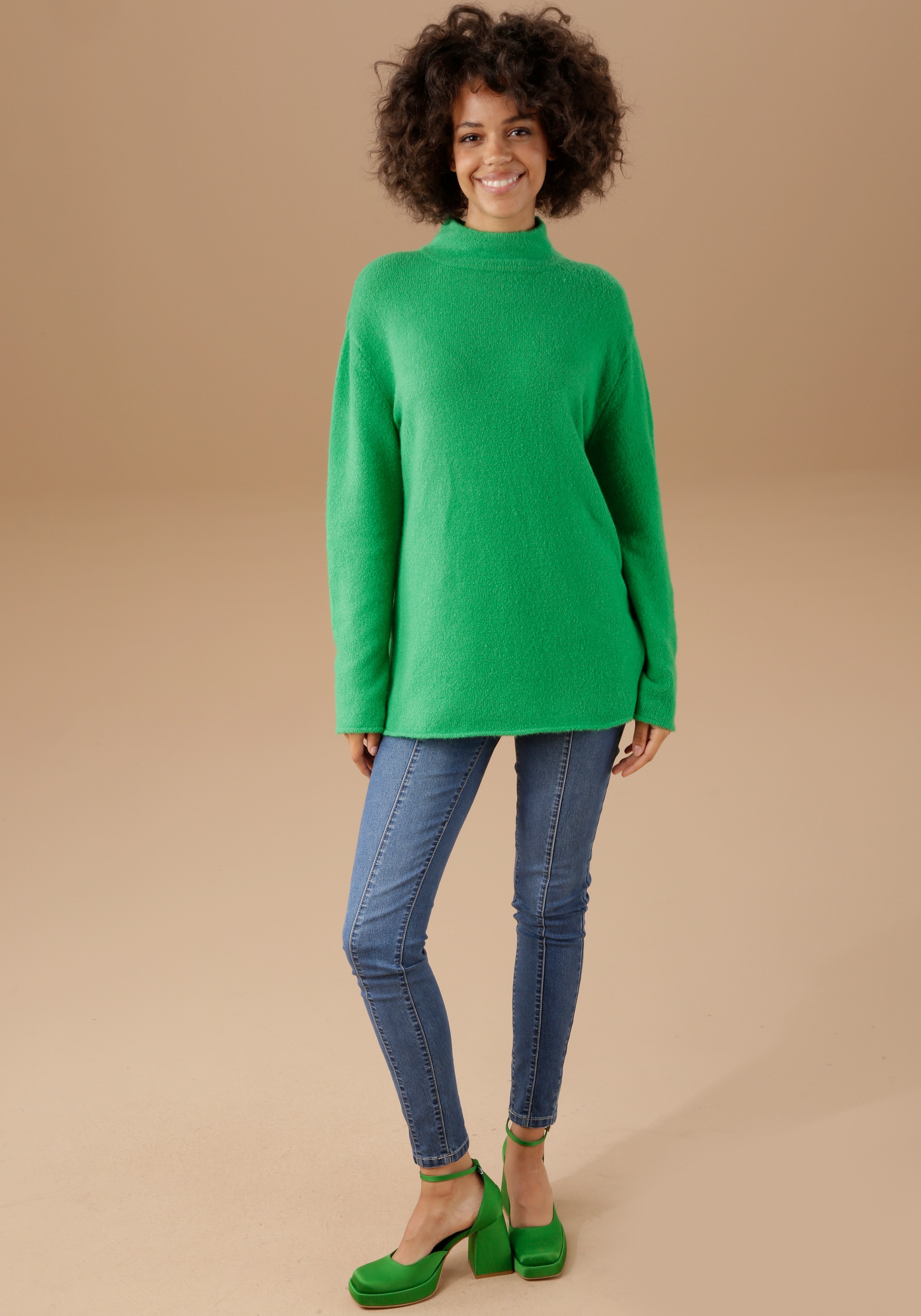 Aniston Casual Knit Pullover Emerald 46 3