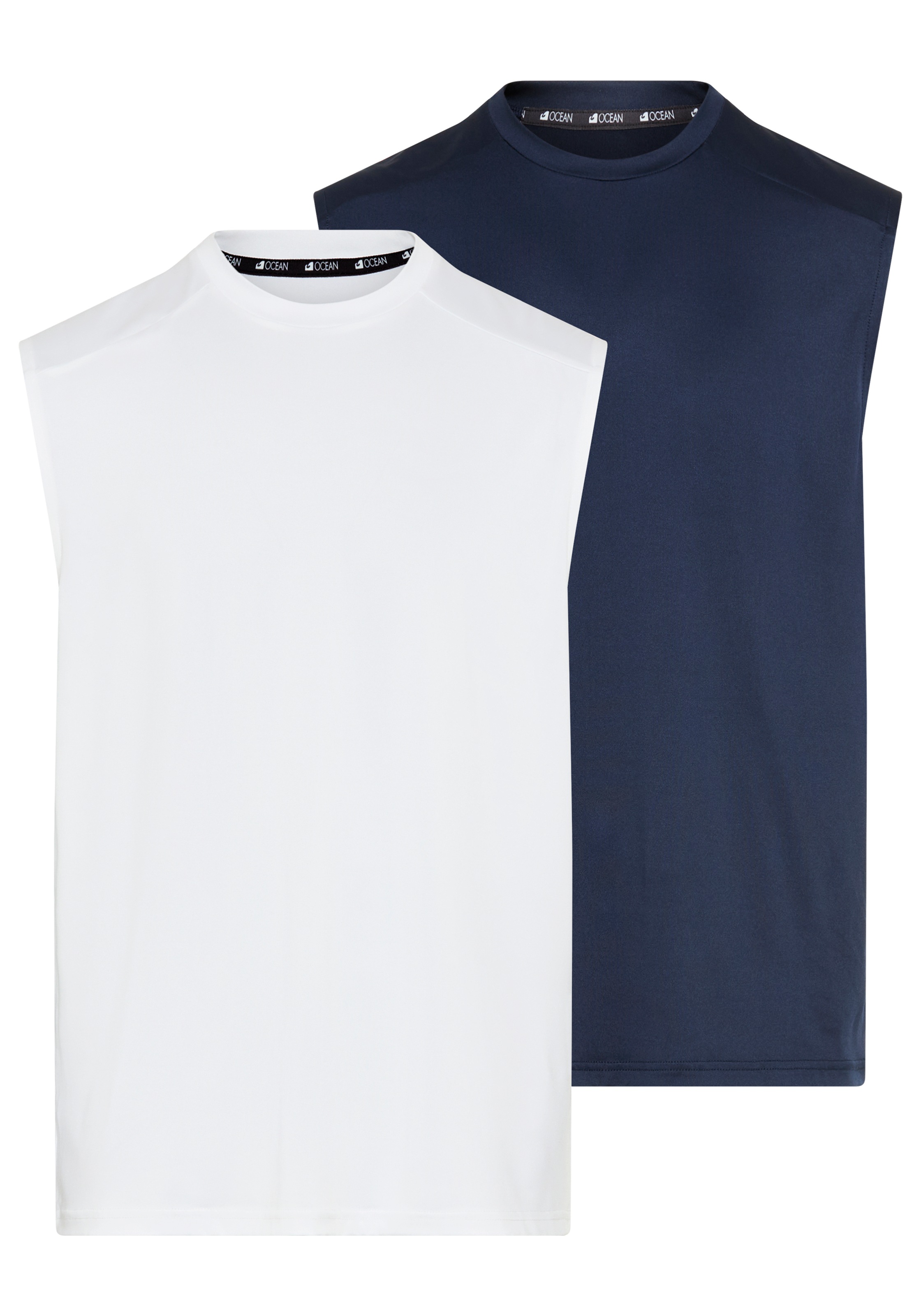 Ocean Sportswear Funktionsshirt »atmungsaktiv, quick-dry« 2er-Pack,  schmale Passform, Rundhalsausschnitt, unifarben