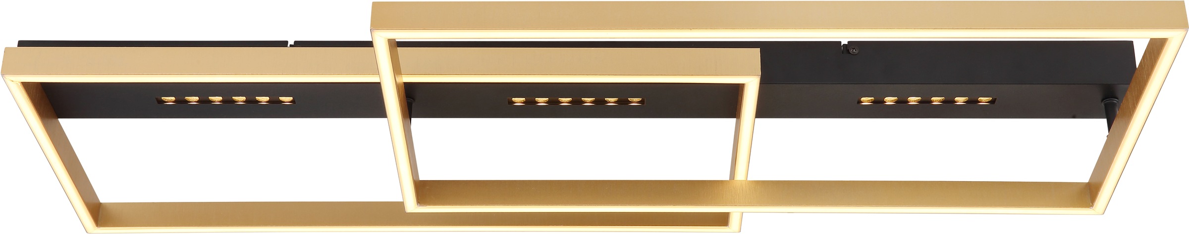 GLOBO LIGHTING LED Deckenleuchte »LUFFY«, Leuchtmittel LED-Modul | LED fest integriert, Deckenlampe/LxBxH: 900x398x102mm/Wohnzimmer/Schlafzimmer/modern