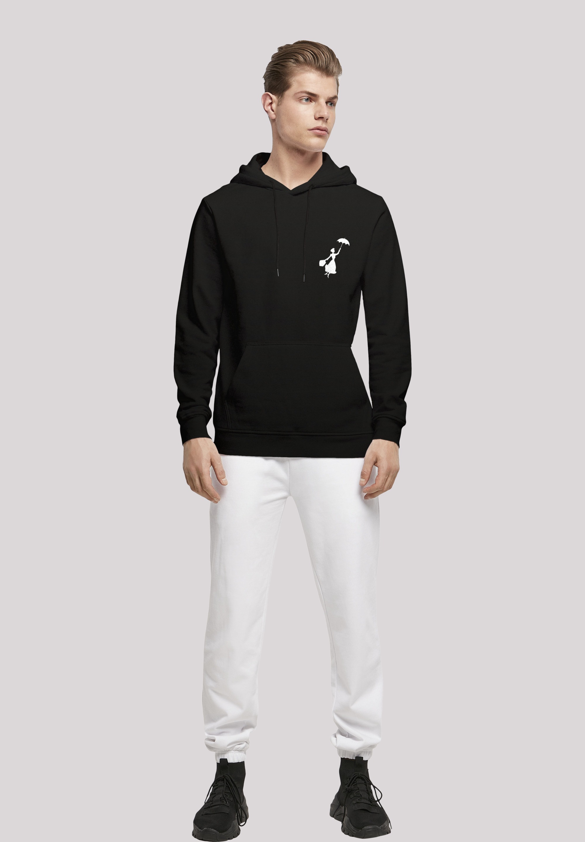 F4NT4STIC Kapuzenpullover »Disney Mary Poppins Flying Silhouette Regenschirm«, Print