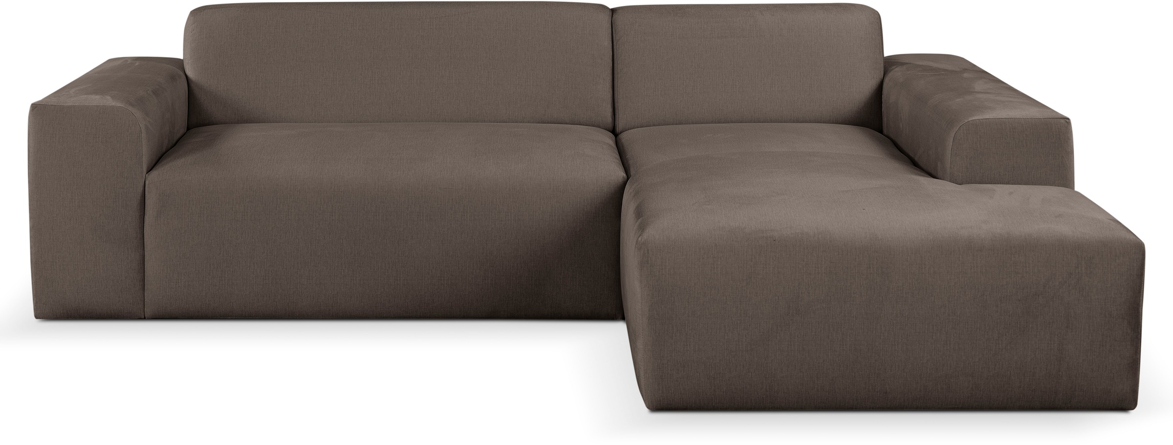 OTTO home Ecksofa "Zeus-L modern & zeitlos, Breite 253 cm, bequemes Sofa" C günstig online kaufen