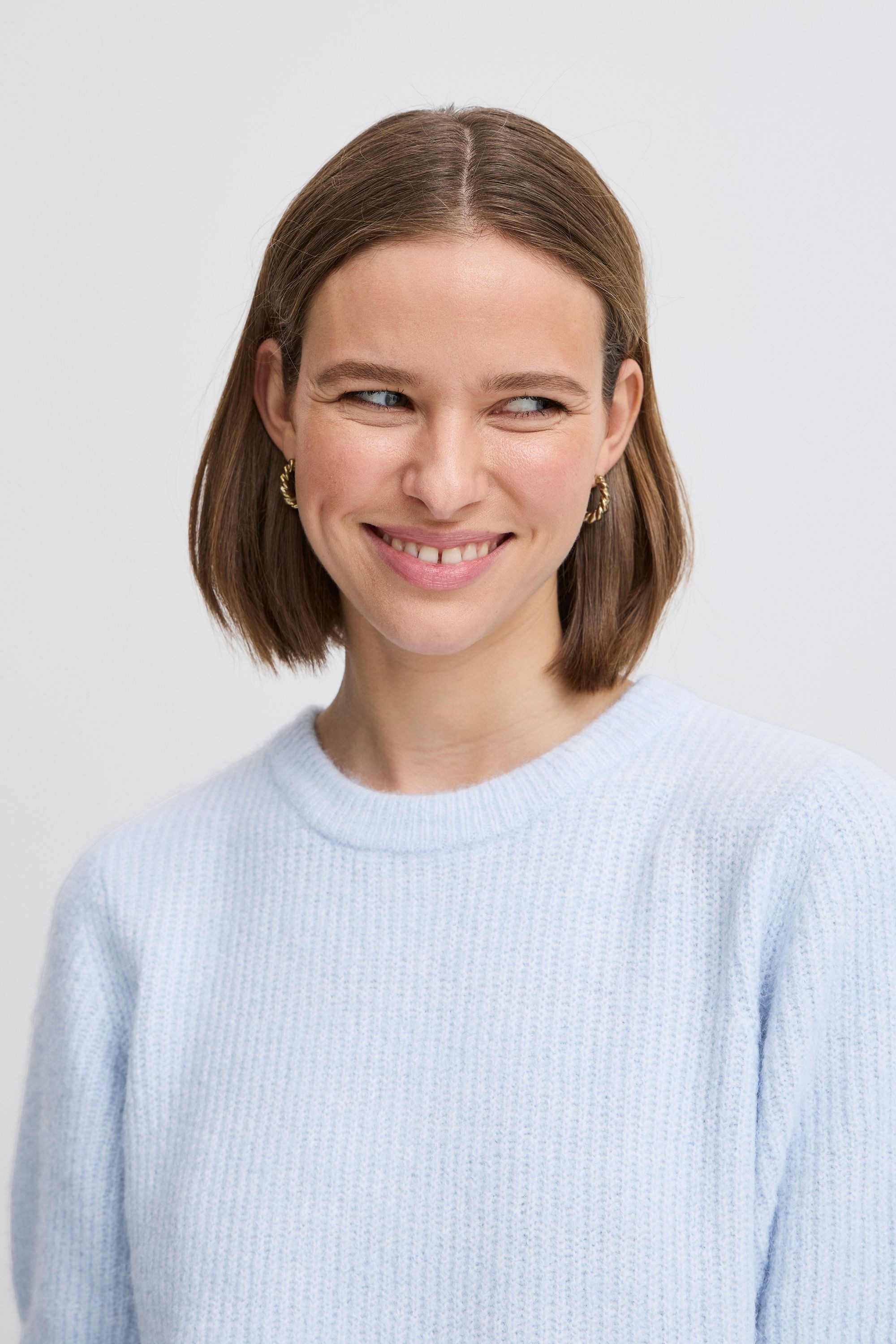 b.young Strickfleece-Pullover »Strickpullover BYOMEA«