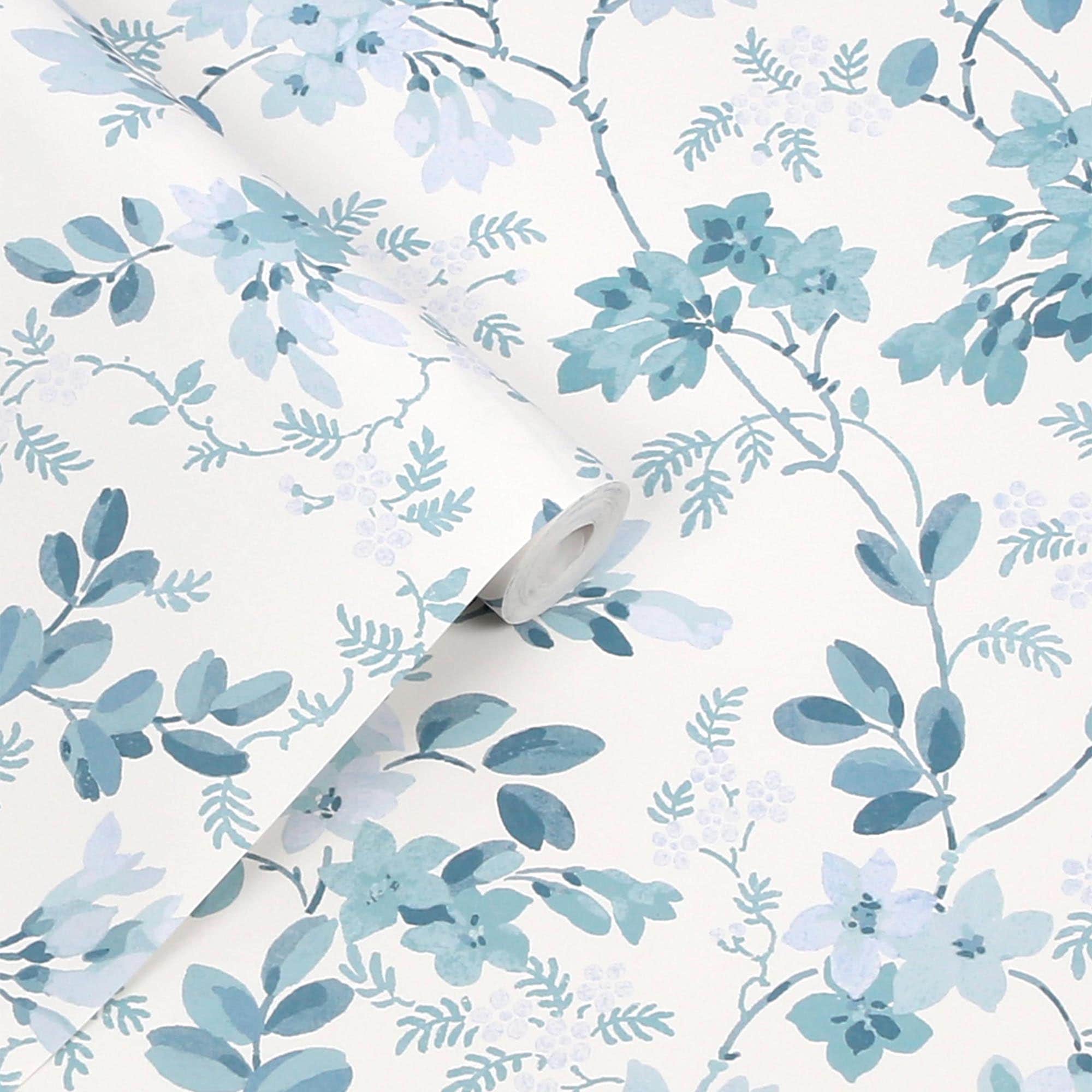 LAURA ASHLEY Vliestapete »YEWLAND«, floral, Design Tapeten