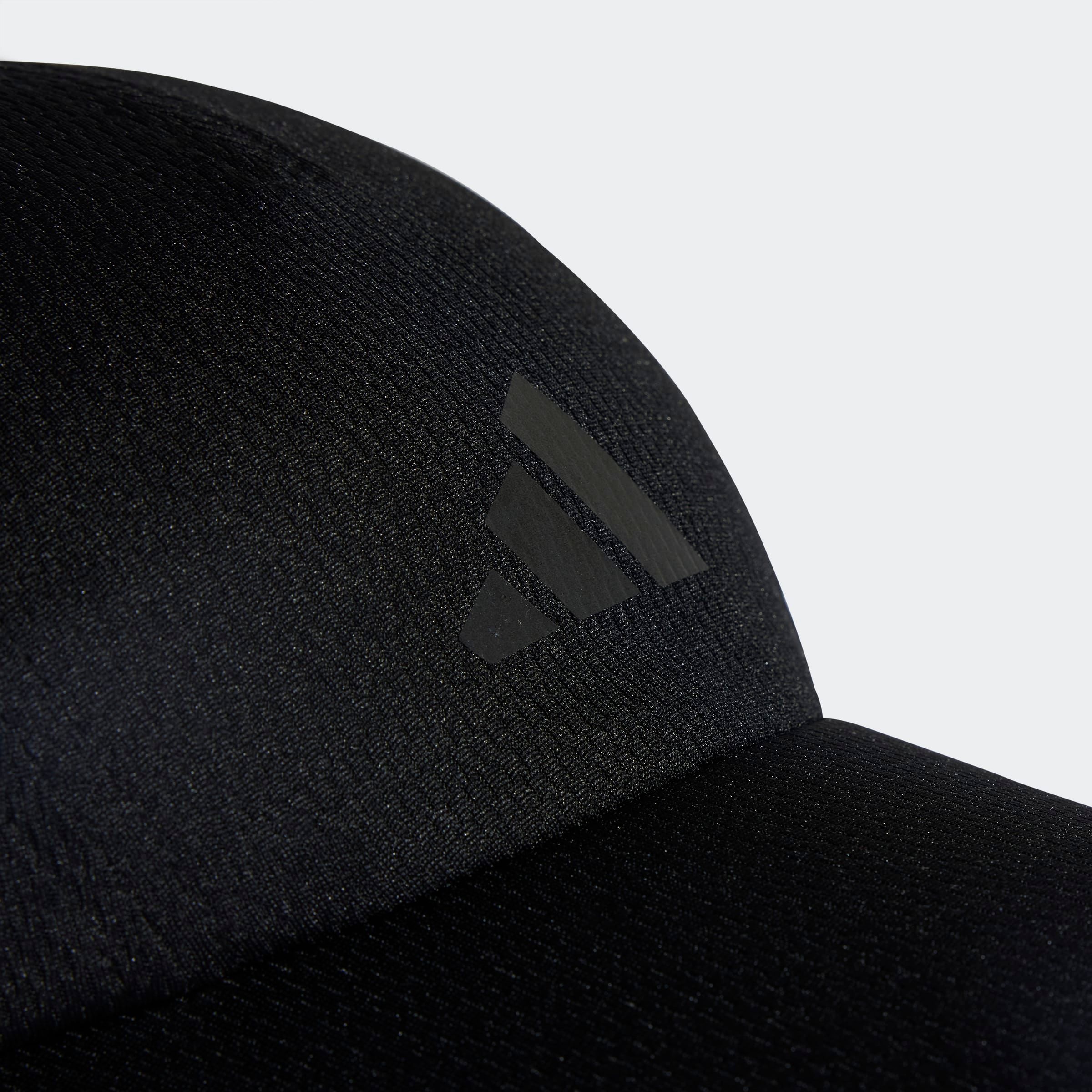 adidas RUNNING AEROREADY Four-Panel Mesh Cap Black 3