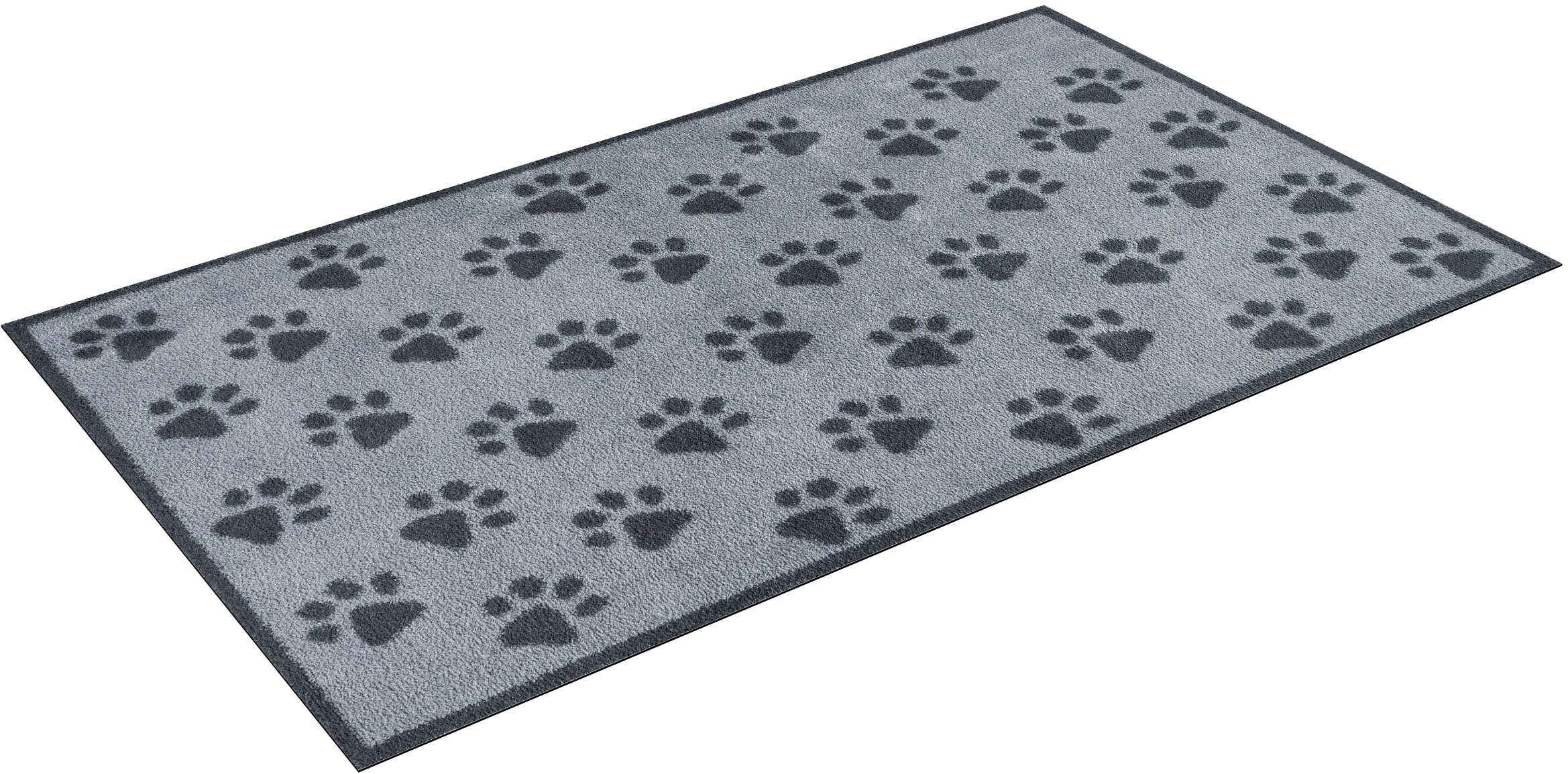 Turtle Mat Teppich »Paws Grey«, rechteckig, 9 mm Höhe