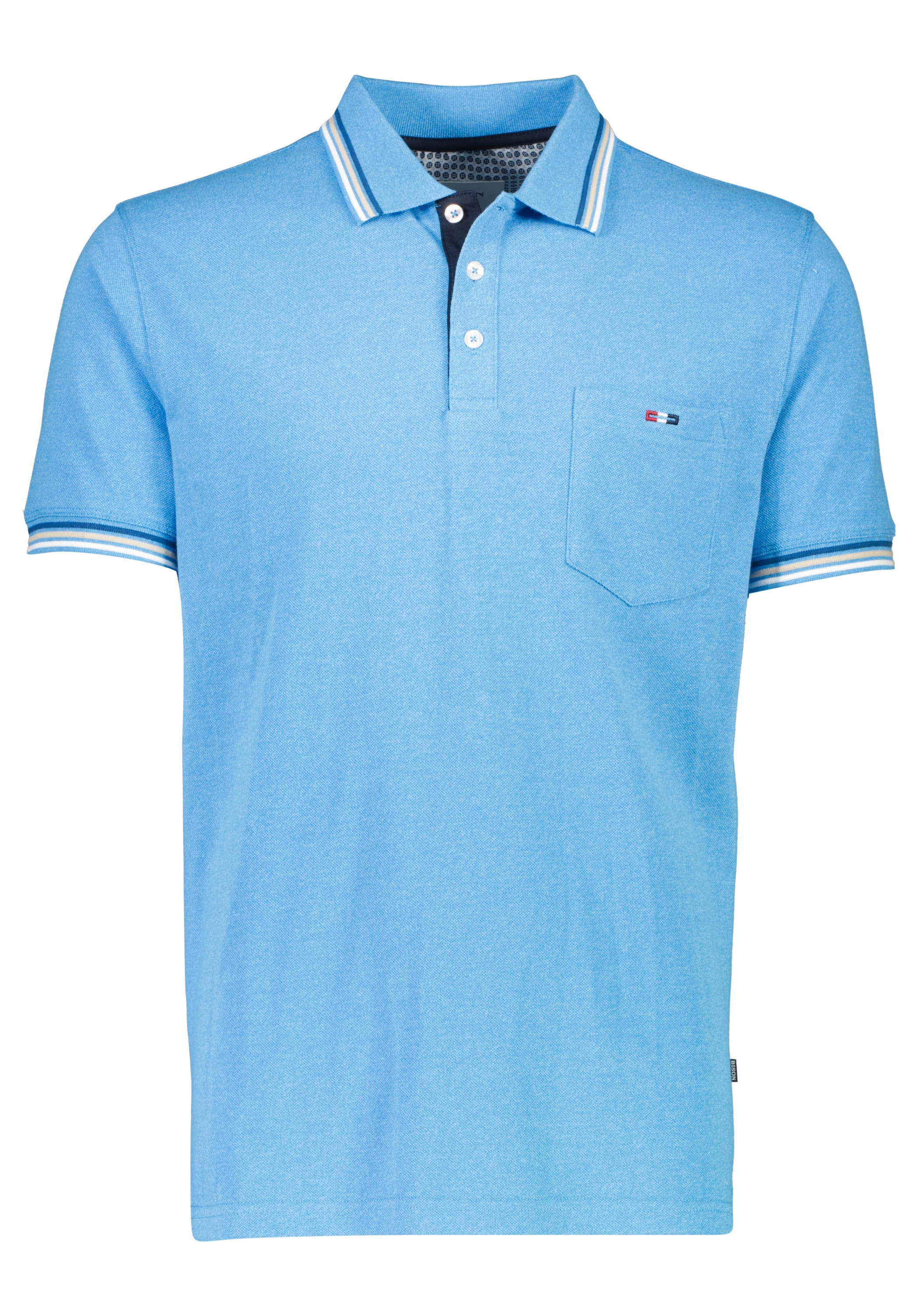 BISON Poloshirt "BISON Poloshirt" günstig online kaufen
