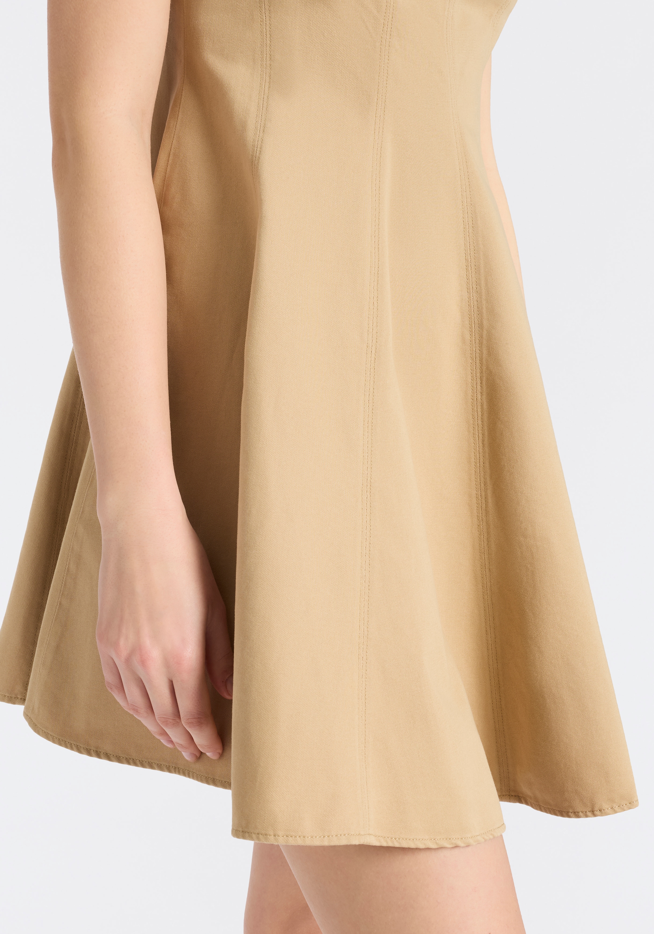 HUGO Blue Minikleid »Kademe« mit ausgestelltem Rockteil