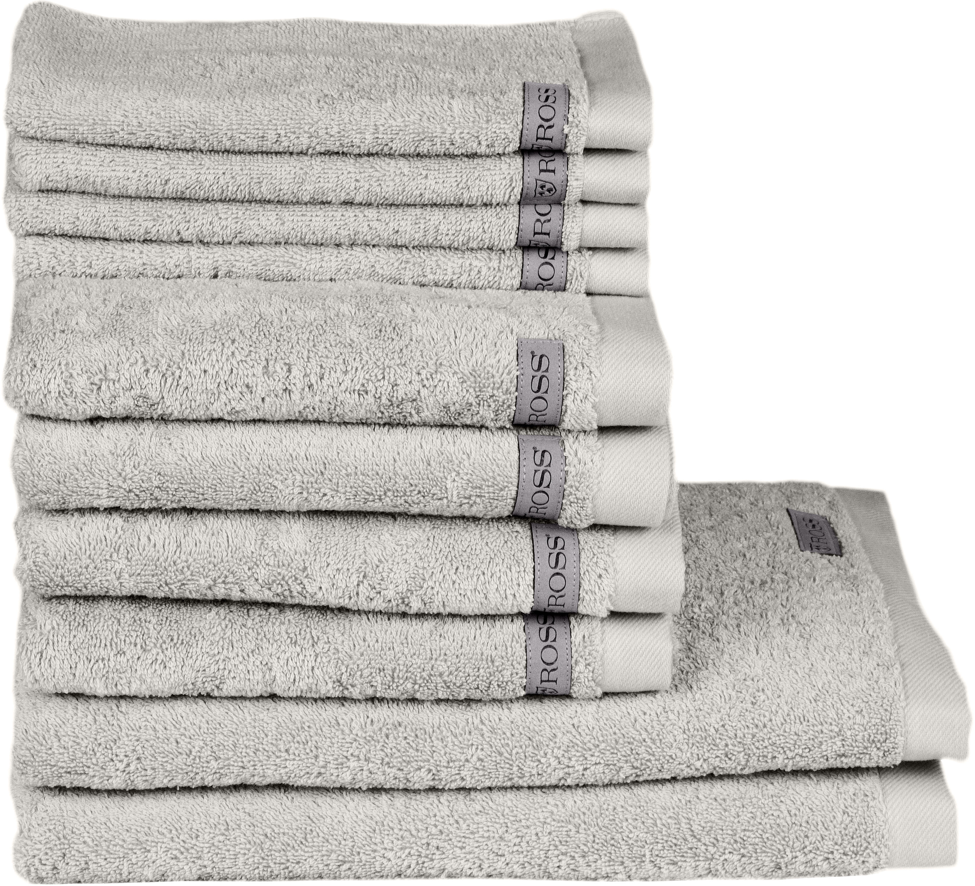 ROSS Handtuch Set "Sinfonie" Set Frottier beinhaltet Gästetücher, Handtücher und Badetücher