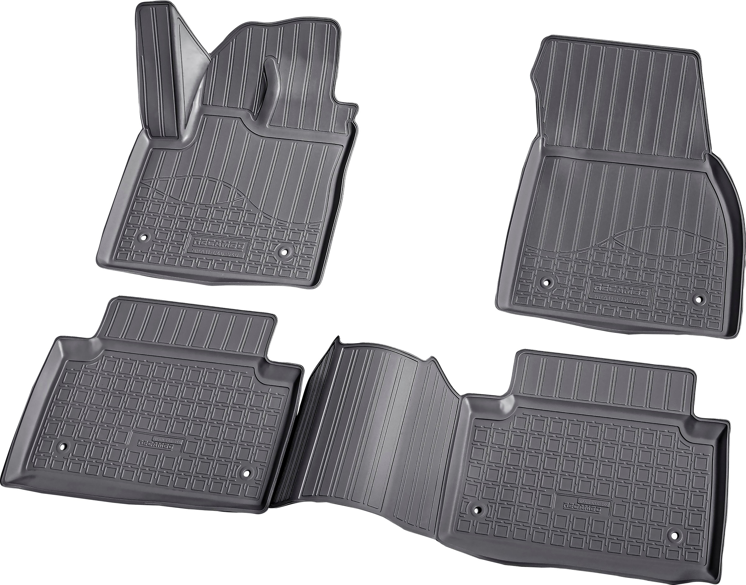 RECAMBO Passform-Fußmatten »CustomComforts«, Land Rover, ROVER, (Set, 4 St.),  Evoque L551 ab 2019, perfekte Passform bestellen | BAUR