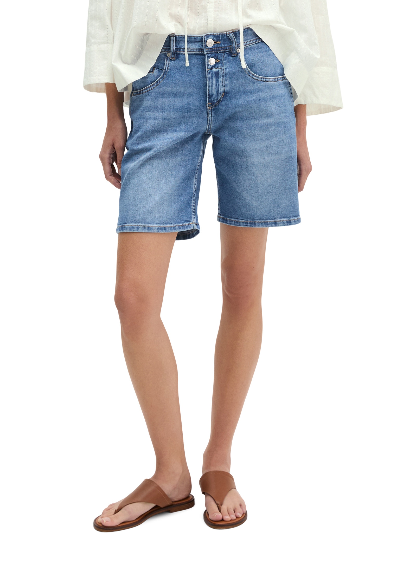 Marc OPolo Shorts "aus weichem Organic Cotton-Lyocell-Stretch"