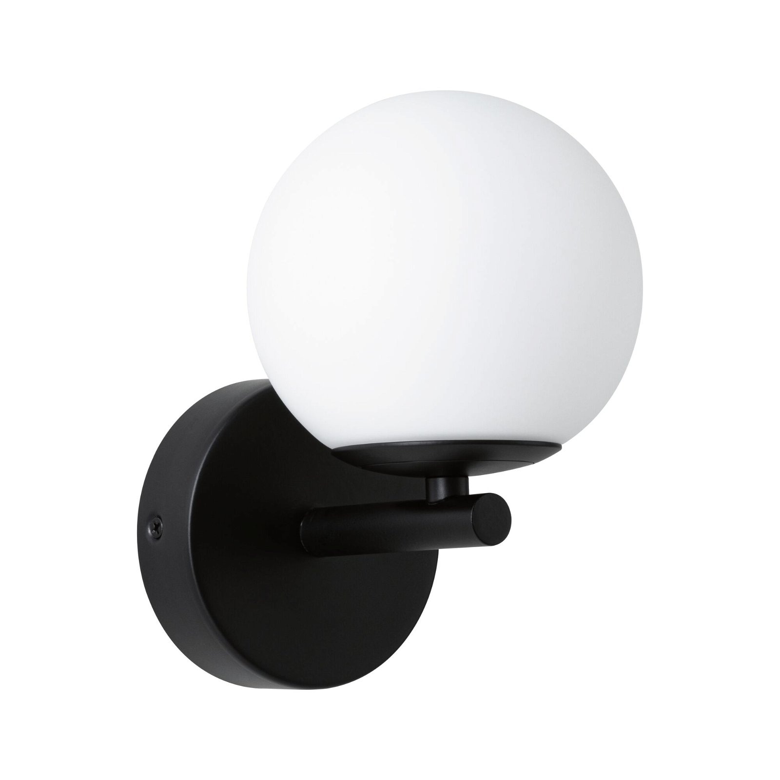 Paulmann LED Wandleuchte »Selection Bathroom Gove IP44 5W 3000K  Satin/Schwarz matt Glas/Metall«, 1 flammig-flammig | BAUR