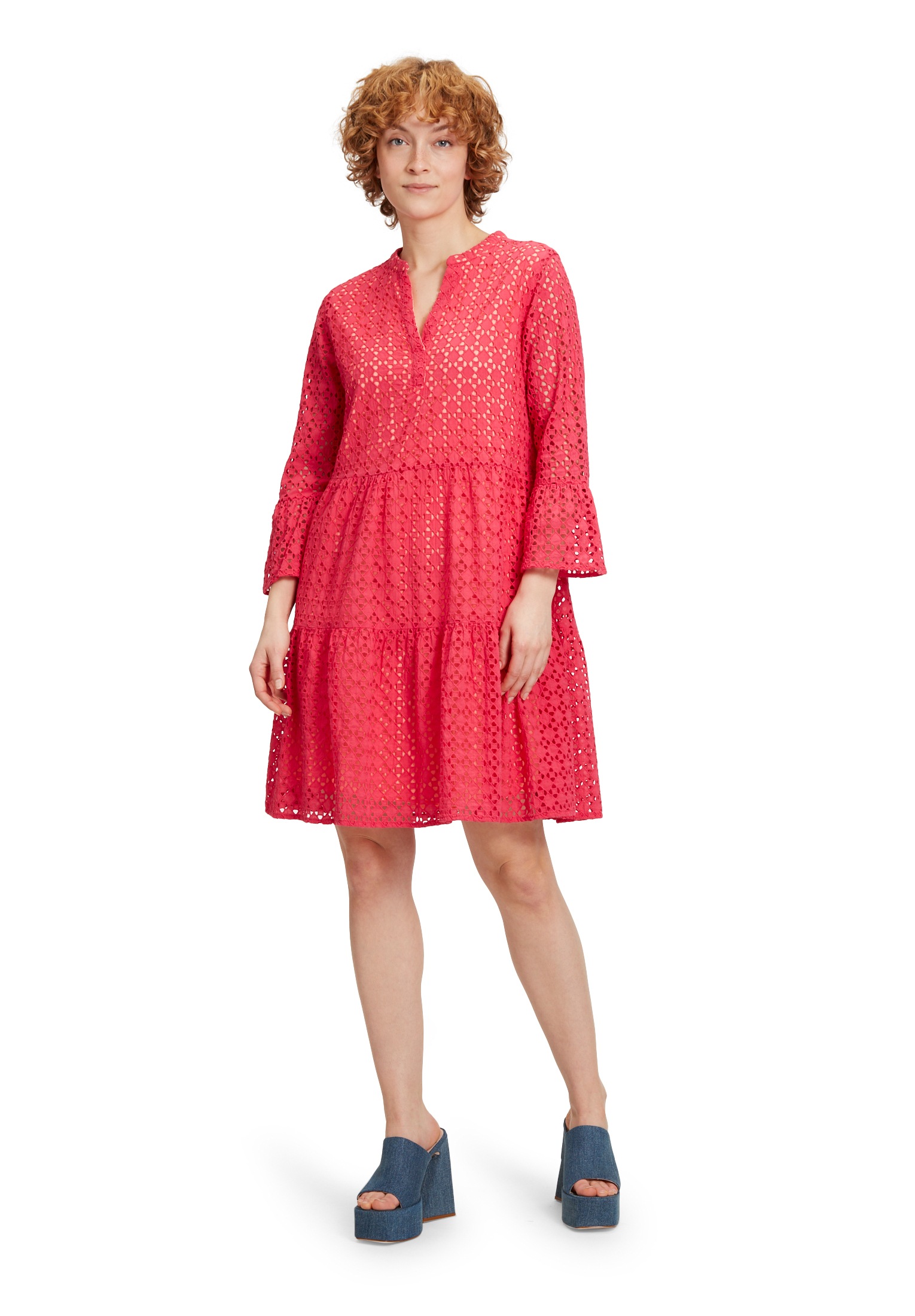 Cartoon Druckkleid »Cartoon Casual-Kleid mit Stufen«, Material