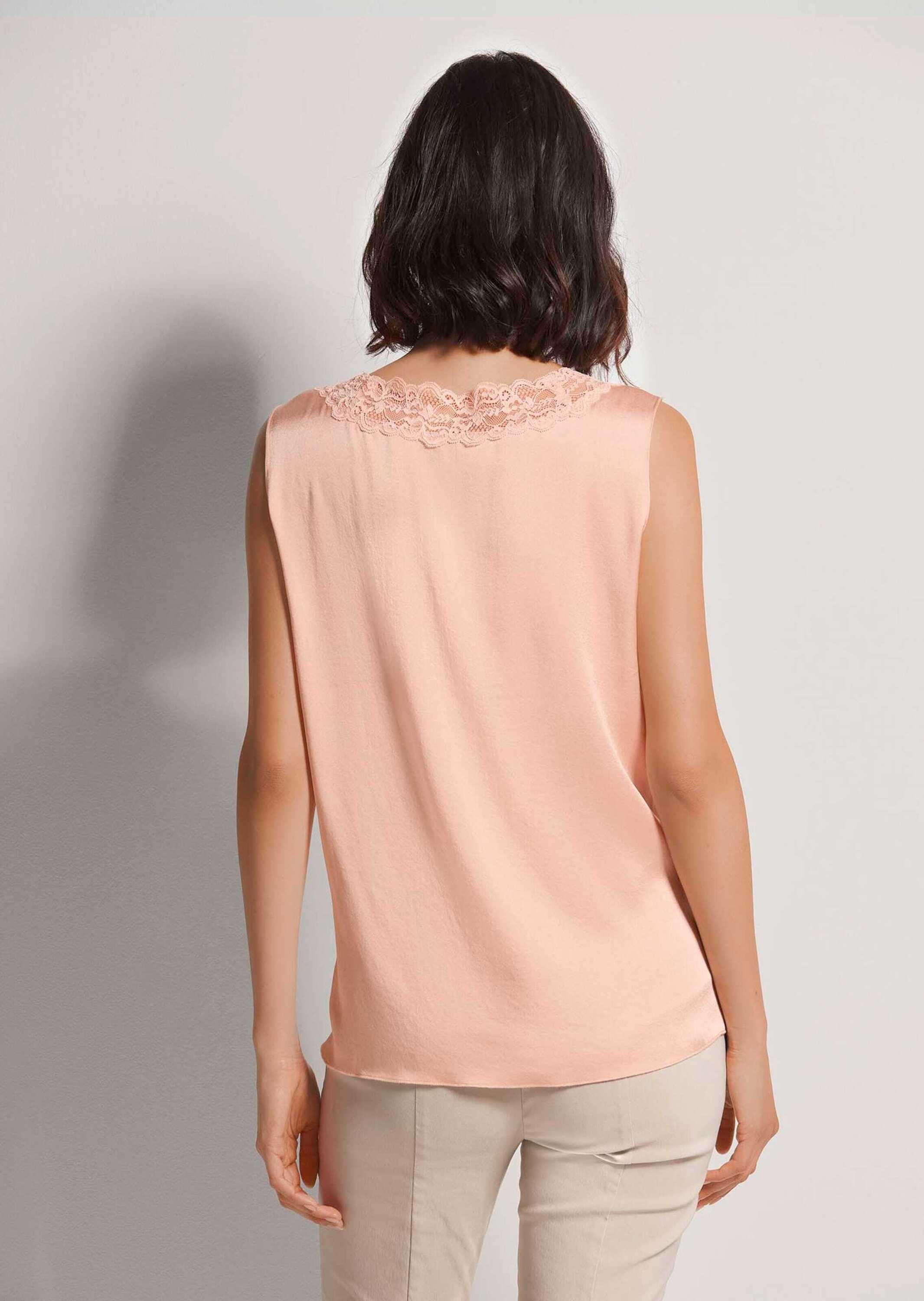 MADELEINE Trägertop »Top Lingerie-Top aus Seidensatin«
