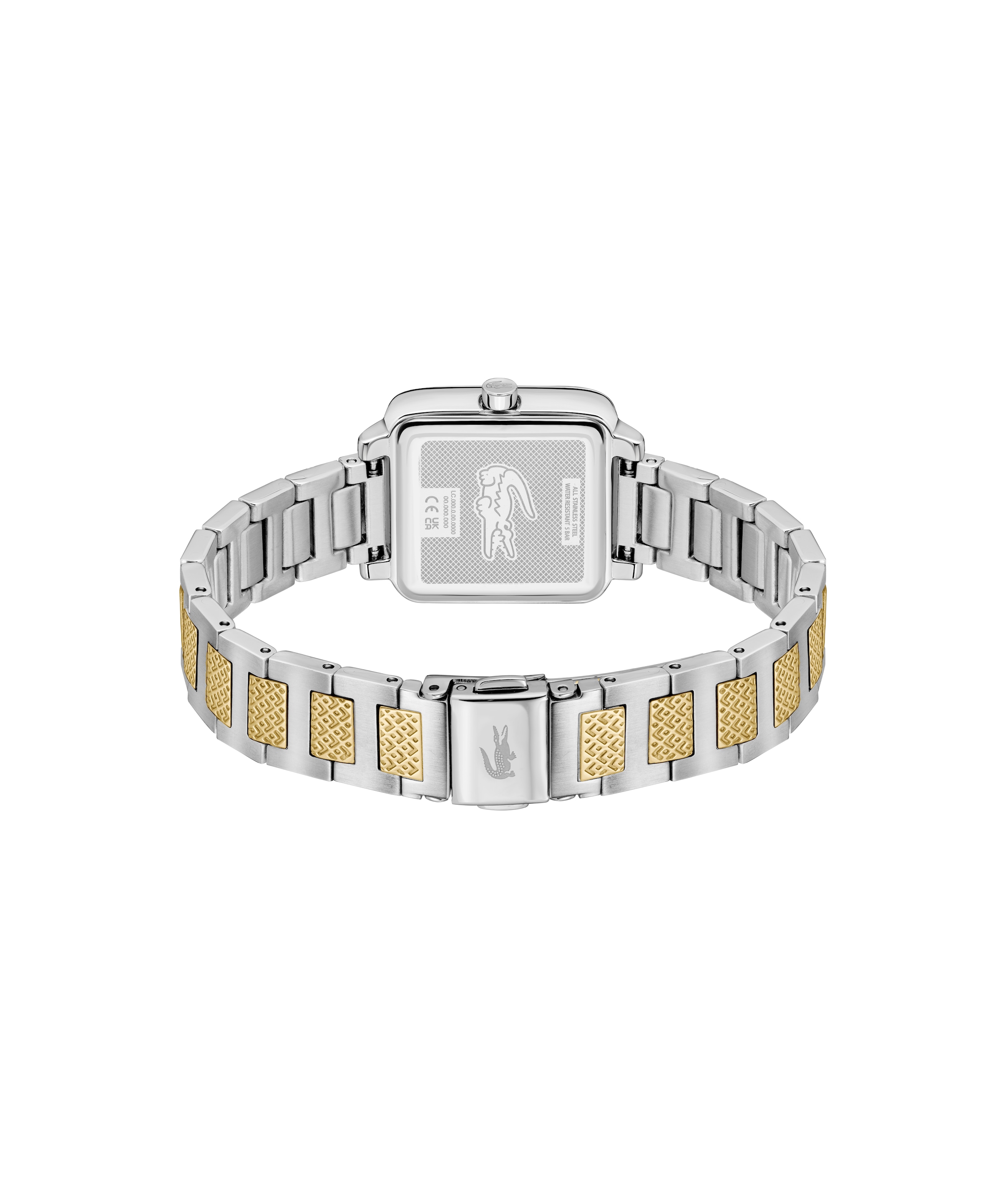 Lacoste Quarzuhr »LACOSTE.12.12 LEAP« Armbanduhr, Damenuhr, Edelstahlarmband, analog