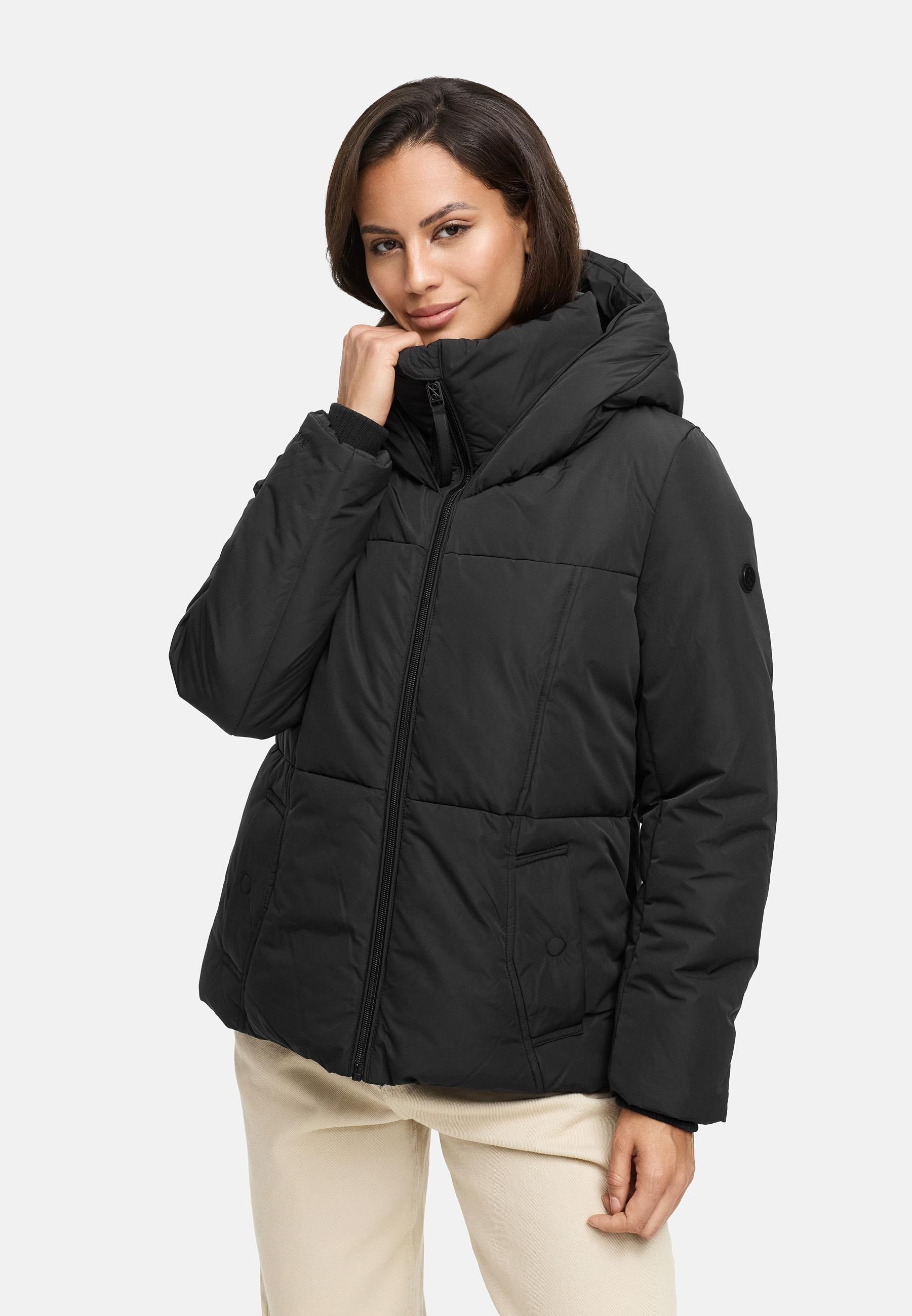 Navahoo Winterjacke »Flüsterfee 14«, mit Kapuze, Winter Steppjacke mit Kapuze